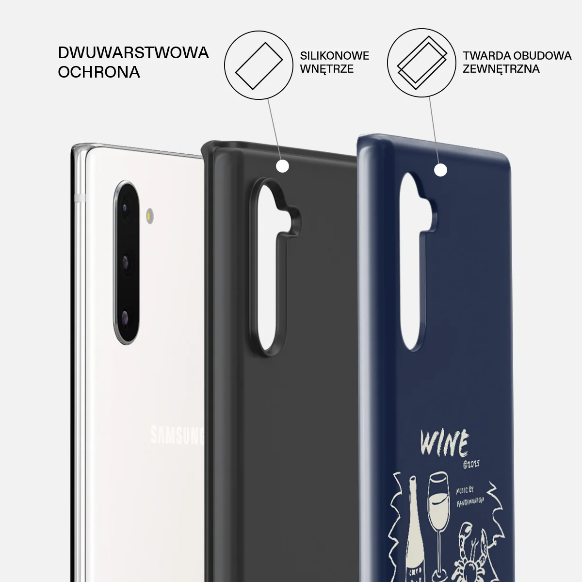 Wine & Dine - Samsung Galaxy Note 10 Etui - Image 6