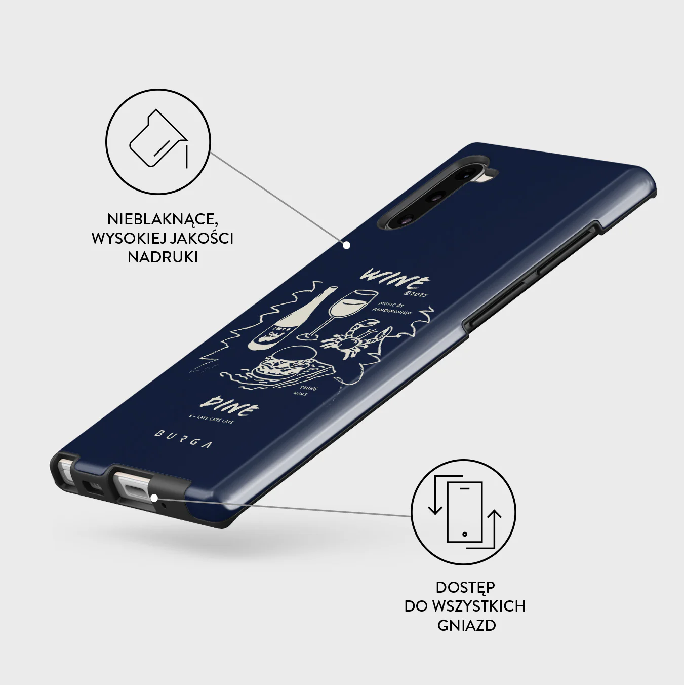 Wine & Dine - Samsung Galaxy Note 10 Etui - Image 7