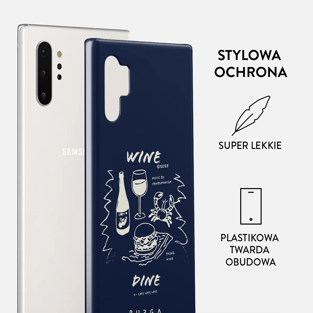 Wine & Dine - Samsung Galaxy Note 10 Plus Etui - Image 2