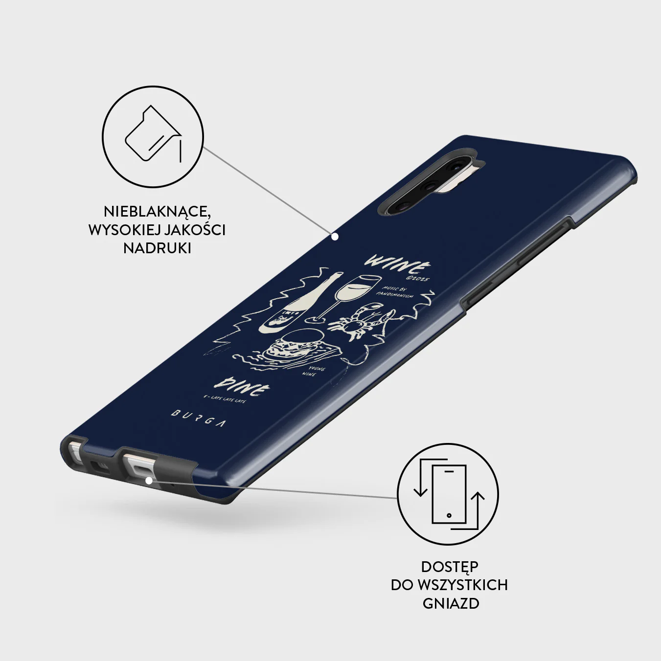 Wine & Dine - Samsung Galaxy Note 10 Plus Etui - Image 7