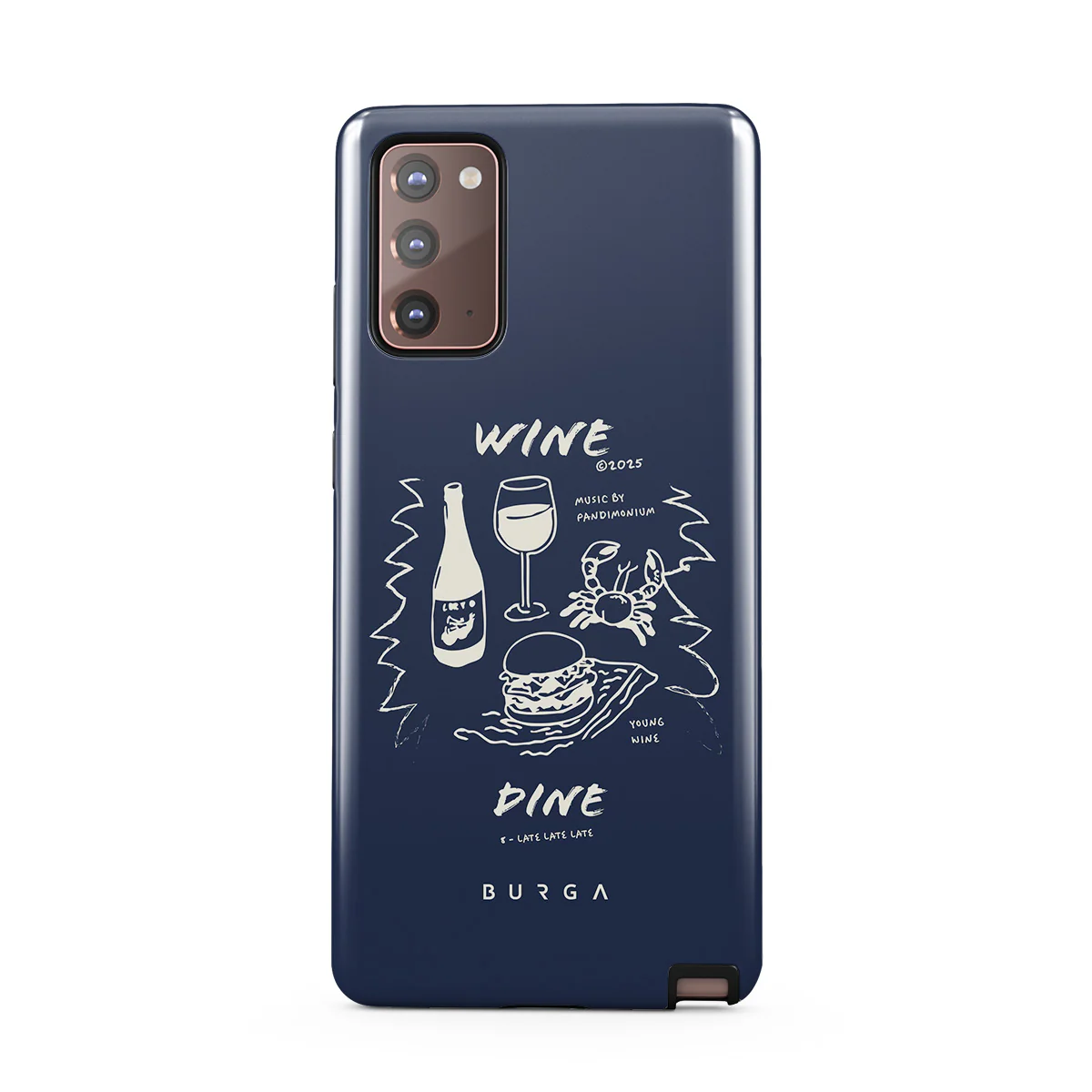 Wine & Dine - Samsung Galaxy Note 20 4G / 5G Etui - Image 5