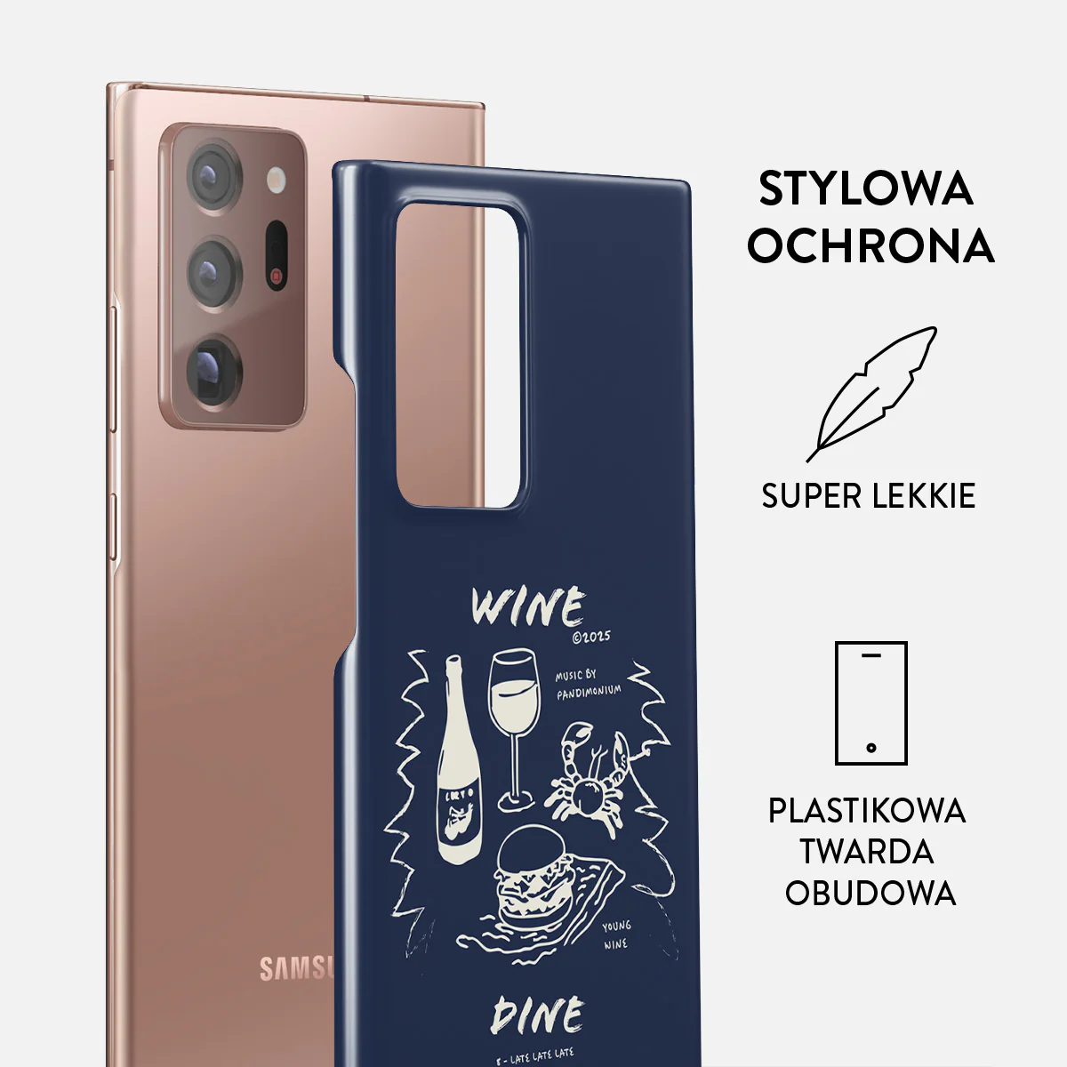 Wine & Dine - Samsung Galaxy Note 20 Ultra 4G / 5G Etui - Image 2