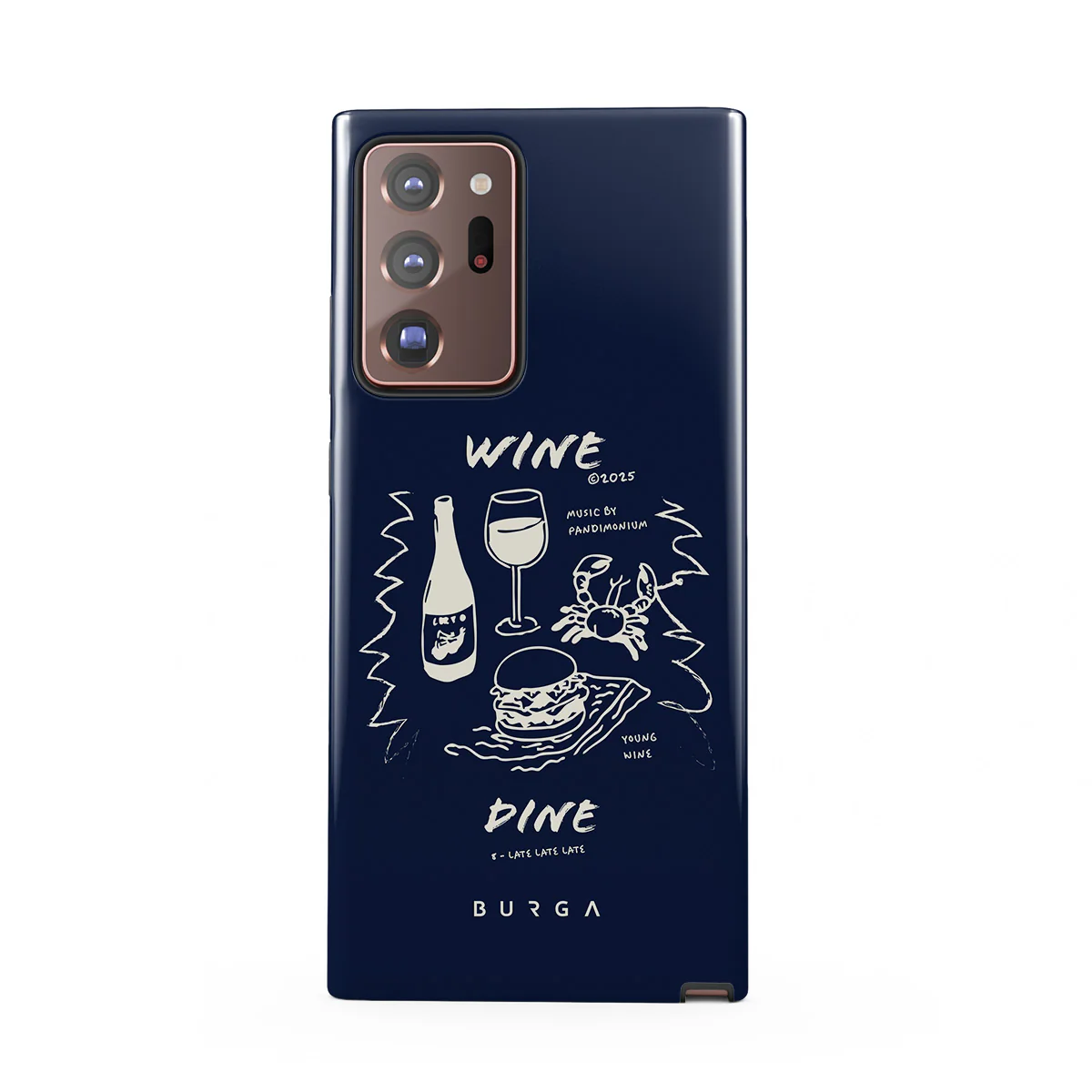 Wine & Dine - Samsung Galaxy Note 20 Ultra 4G / 5G Etui - Image 5