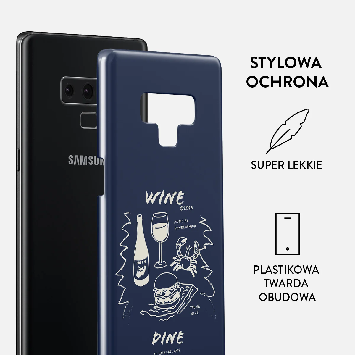 Wine & Dine - Samsung Galaxy Note 9 Etui - Image 2