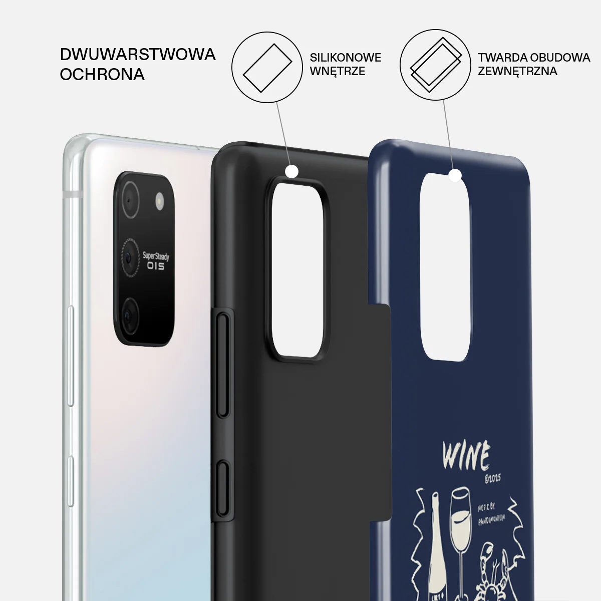 Wine & Dine - Samsung Galaxy S10 Lite Etui - Image 2
