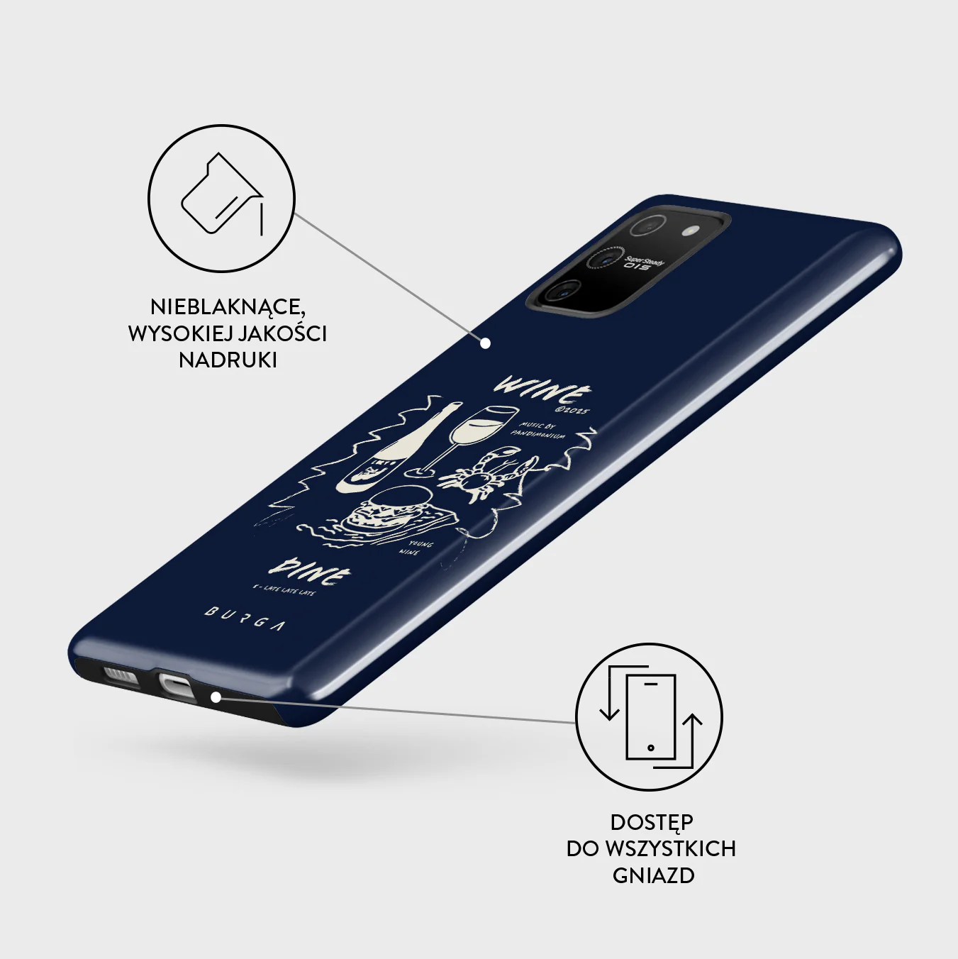 Wine & Dine - Samsung Galaxy S10 Lite Etui - Image 3