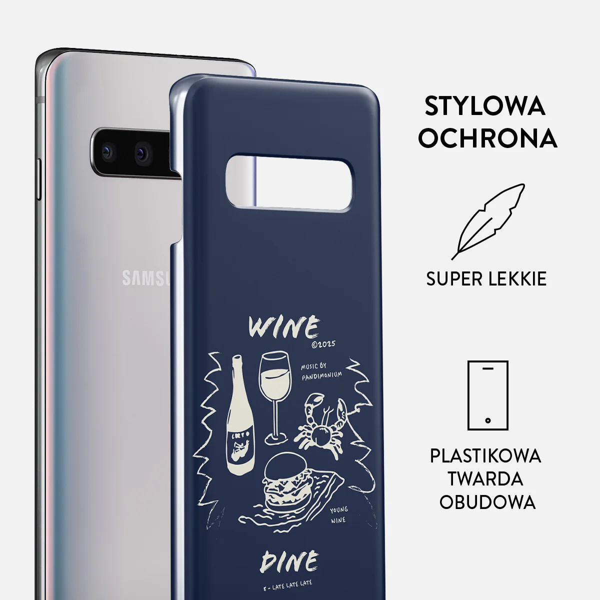 Wine & Dine - Samsung Galaxy S10 Plus Etui - Image 2