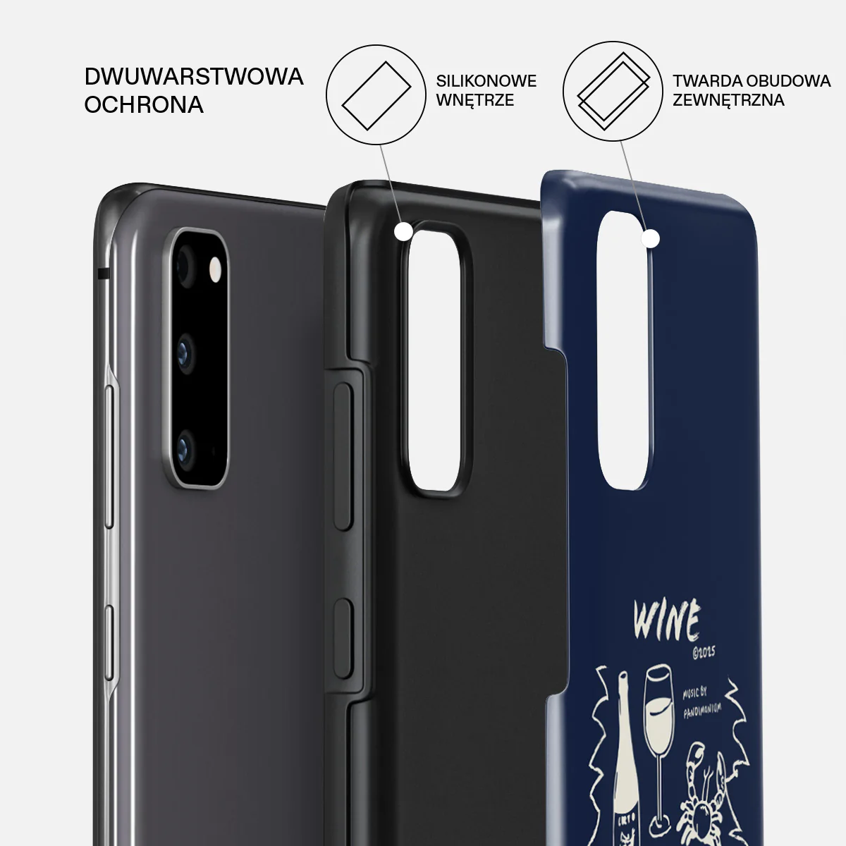 Wine & Dine - Samsung Galaxy S20 4G / 5G Etui - Image 6