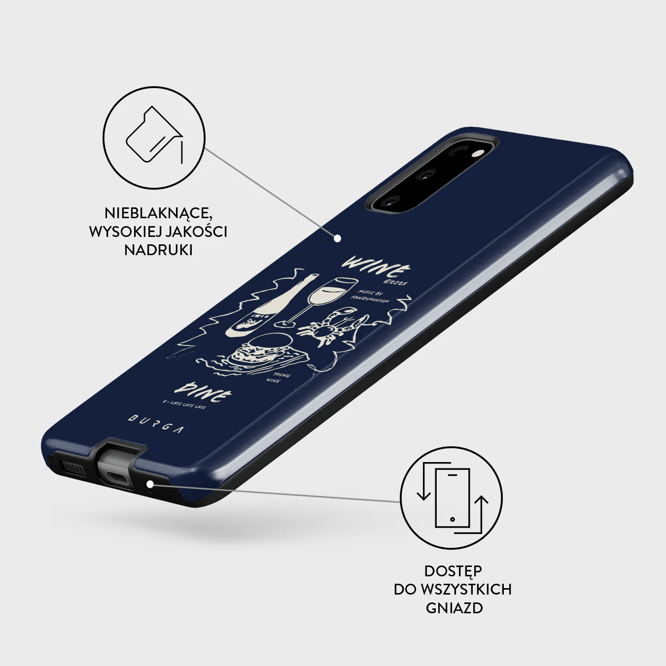 Wine & Dine - Samsung Galaxy S20 FE 4G / 5G Etui - Image 3