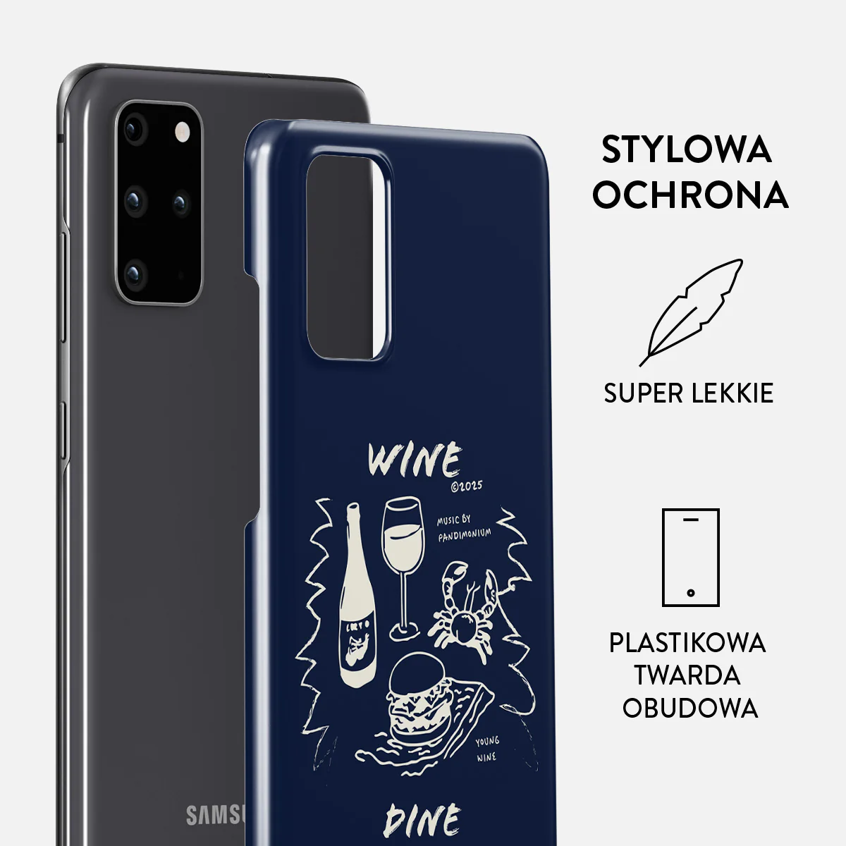 Wine & Dine - Samsung Galaxy S20 Plus 4G / 5G Etui - Image 2