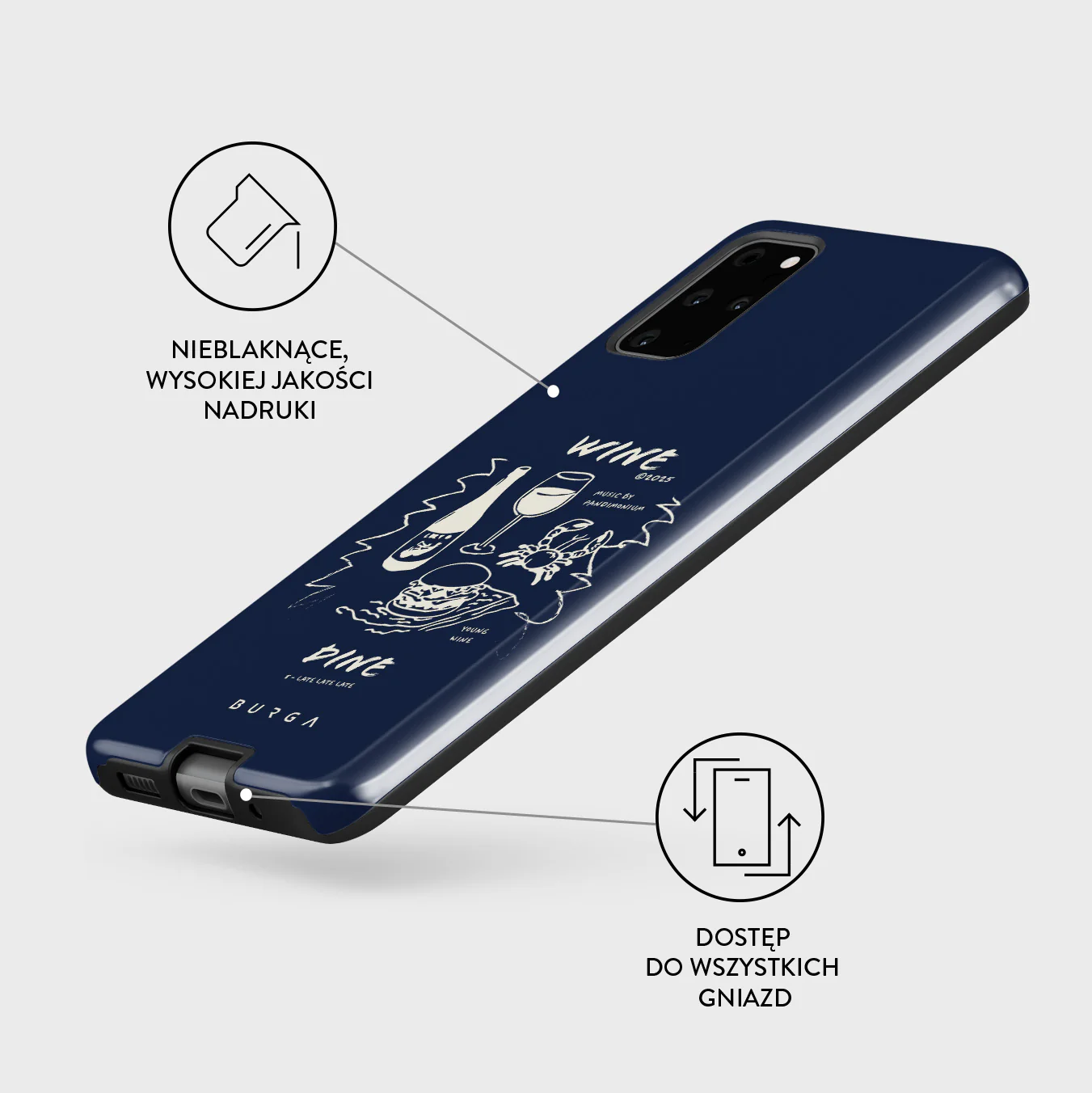 Wine & Dine - Samsung Galaxy S20 Plus 4G / 5G Etui - Image 7