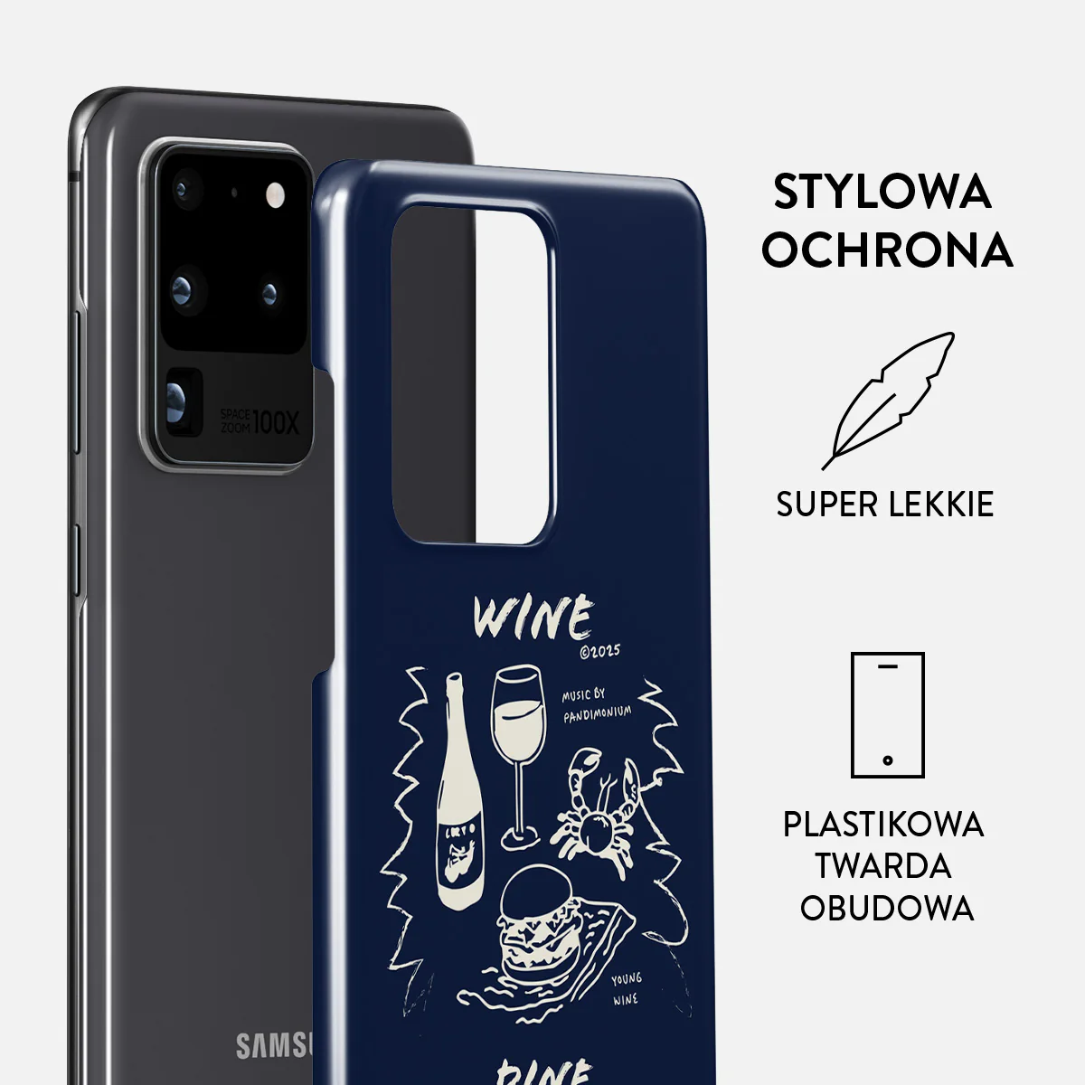 Wine & Dine - Samsung Galaxy S20 Ultra 4G / 5G Etui - Image 2