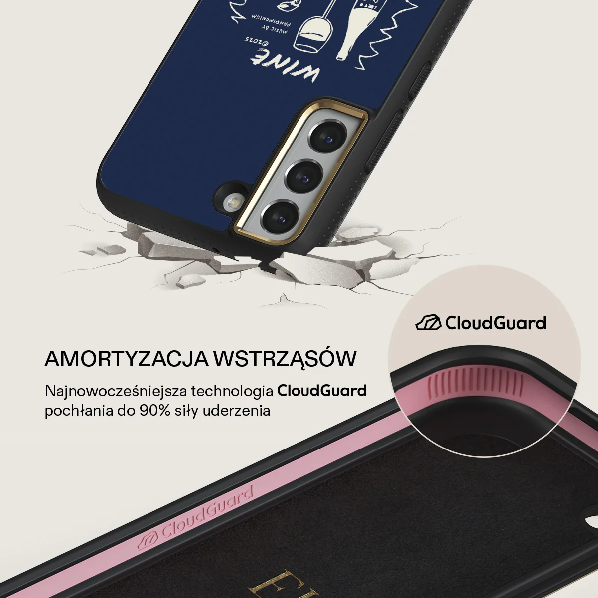 Wine & Dine - Samsung Galaxy S22 Etui - Image 7