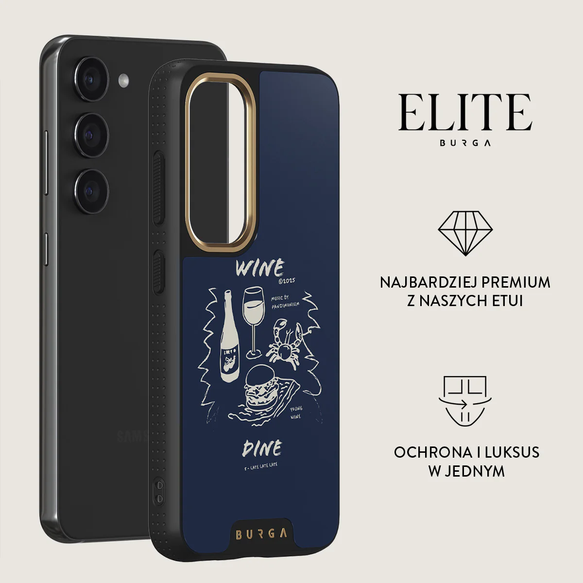 Wine & Dine - Samsung Galaxy S23 Etui - Image 6