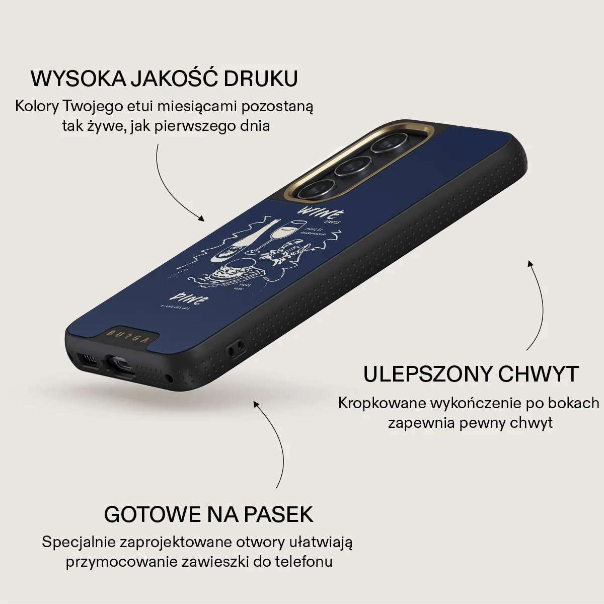 Wine & Dine - Samsung Galaxy S23 Etui - Image 9