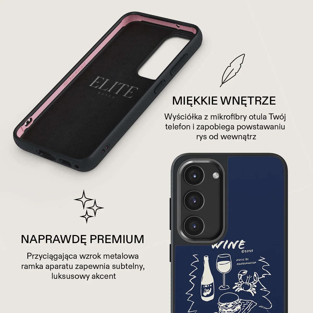 Wine & Dine - Samsung Galaxy S23 Plus Etui - Image 17