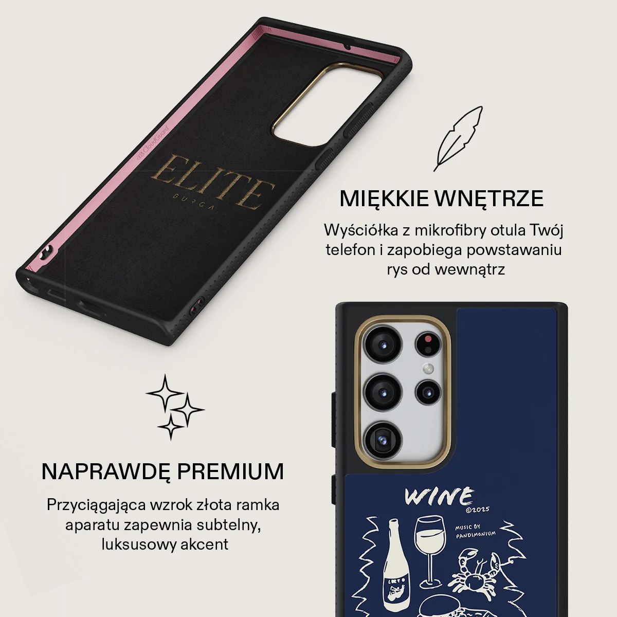 Wine & Dine - Samsung Galaxy S23 Ultra Etui - Image 10