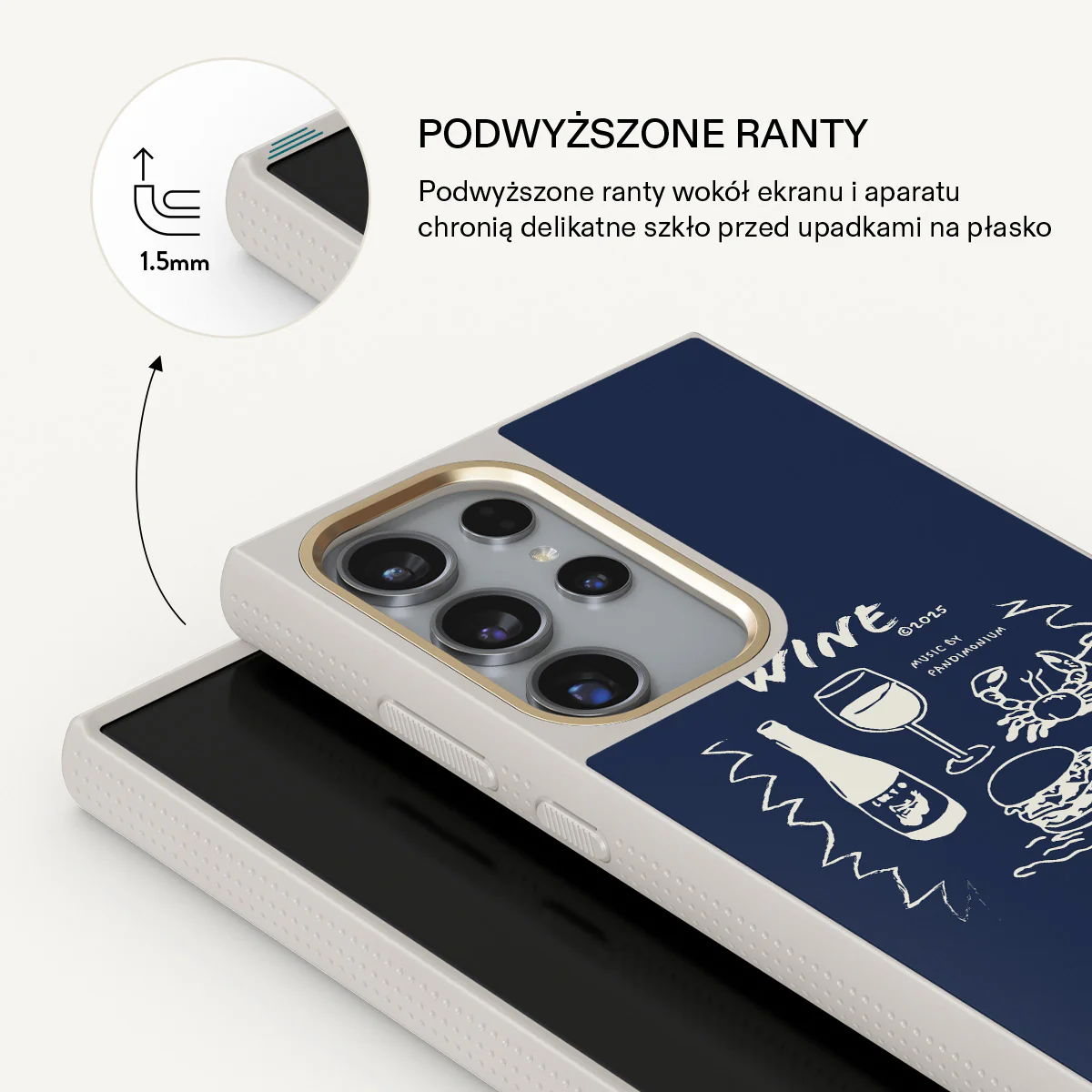 Wine & Dine - Samsung Galaxy S23 Ultra Etui - Image 22