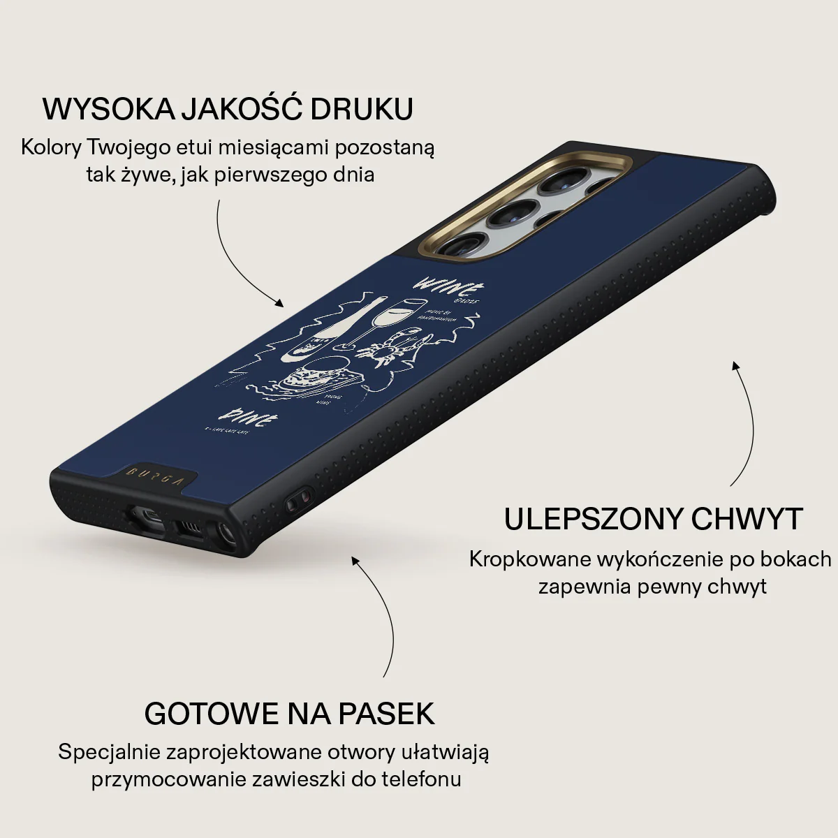 Wine & Dine - Samsung Galaxy S23 Ultra Etui - Image 9