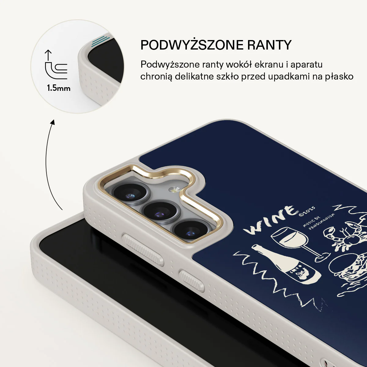 Wine & Dine - Samsung Galaxy S24 Etui - Image 22