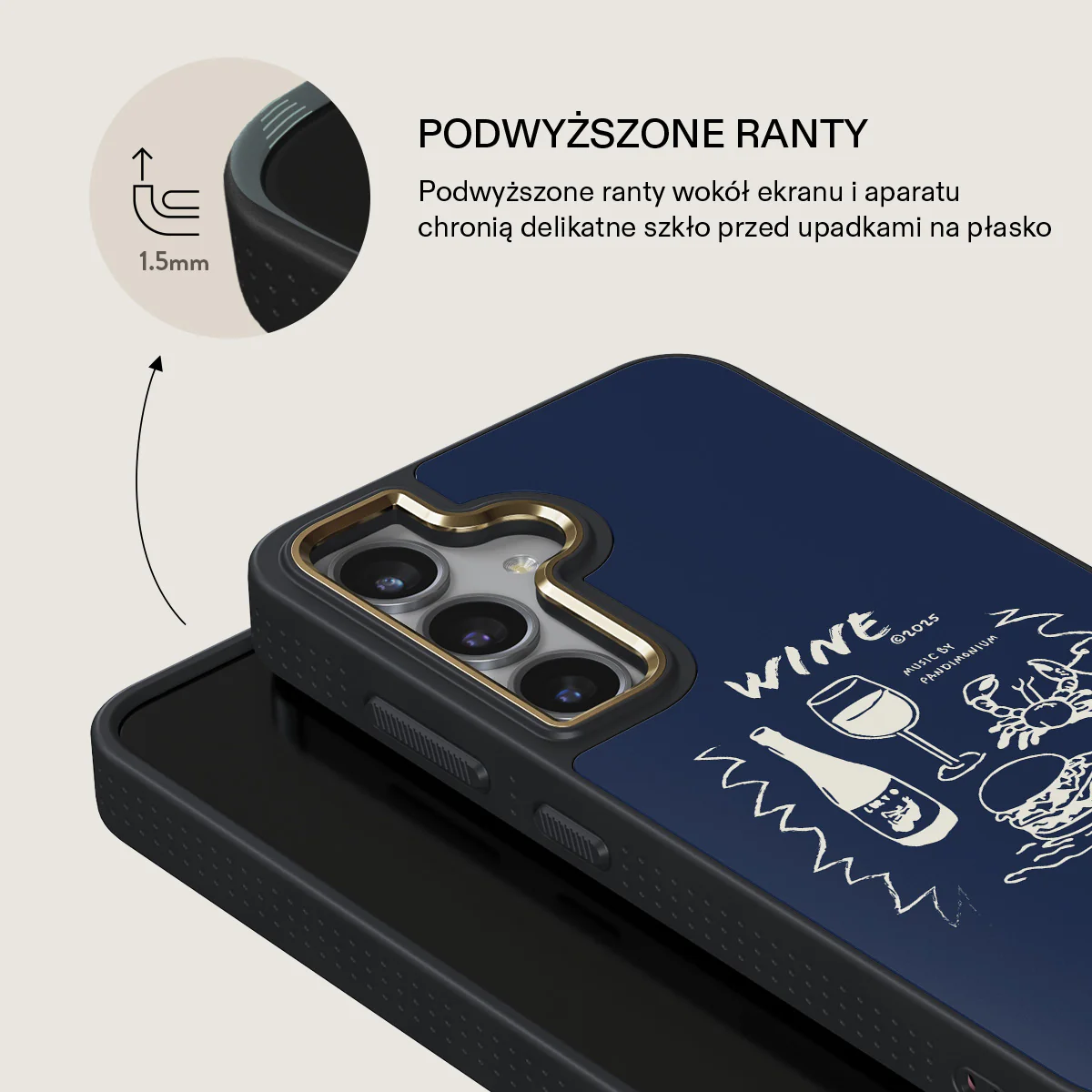 Wine & Dine - Samsung Galaxy S24 Etui - Image 8