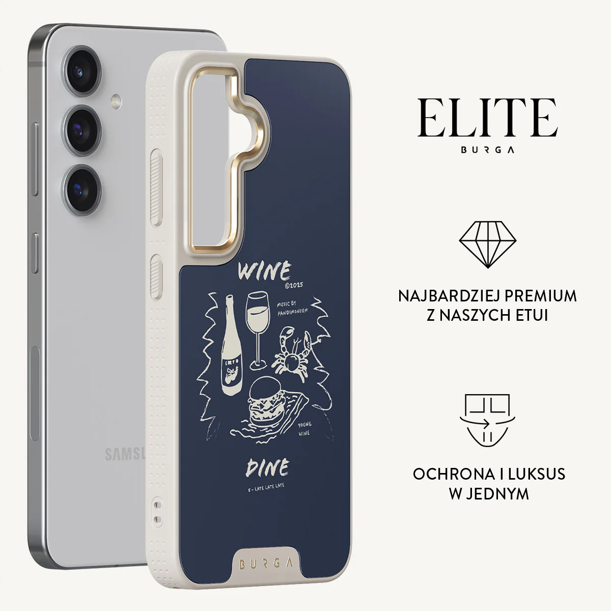 Wine & Dine - Samsung Galaxy S24 Plus Etui - Image 20