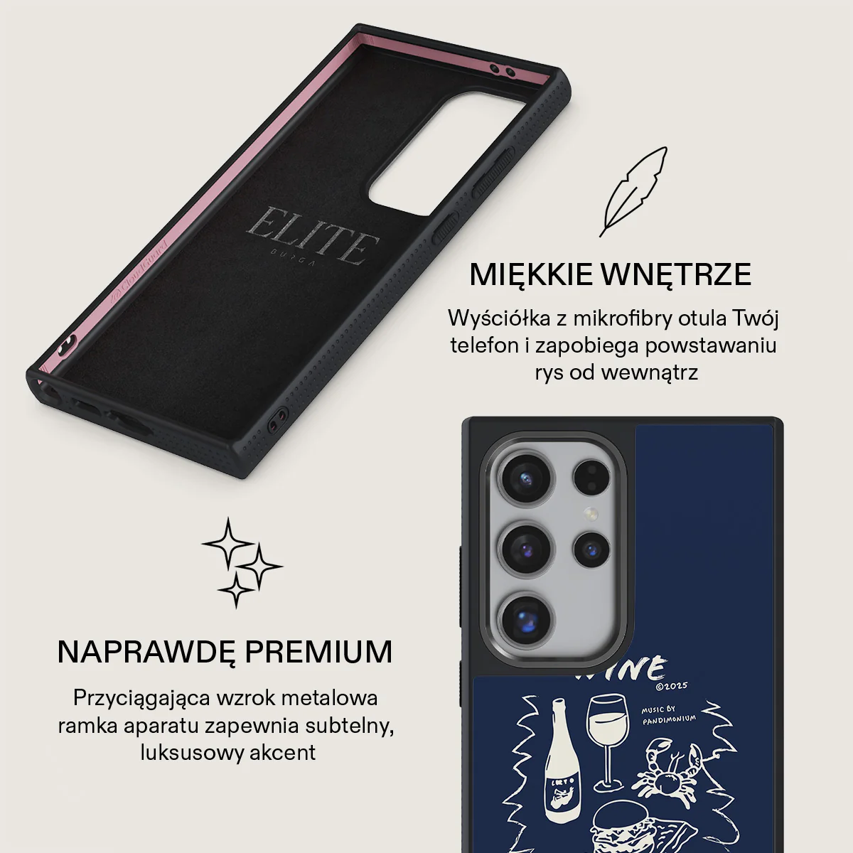 Wine & Dine - Samsung Galaxy S24 Ultra Etui - Image 17