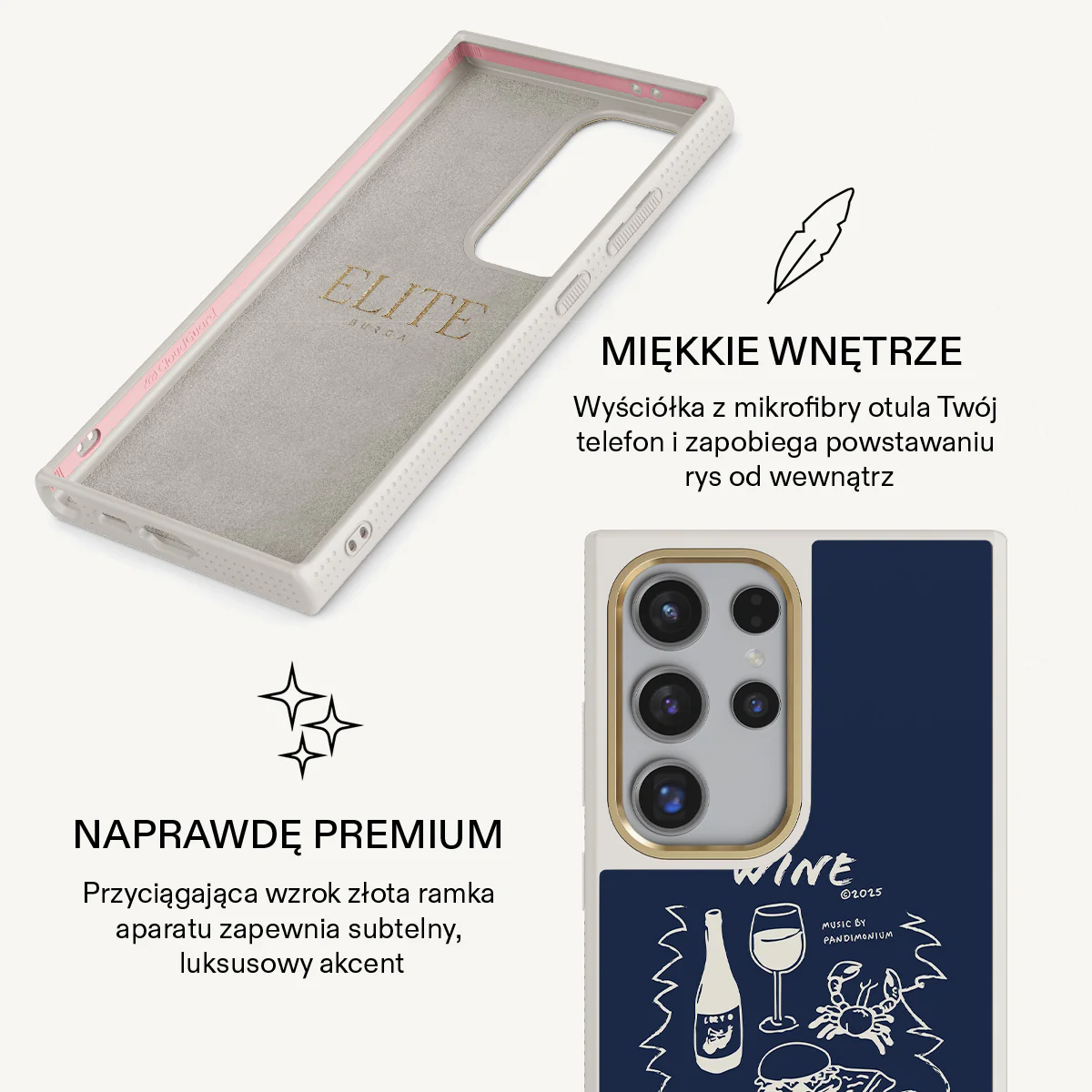 Wine & Dine - Samsung Galaxy S24 Ultra Etui - Image 24
