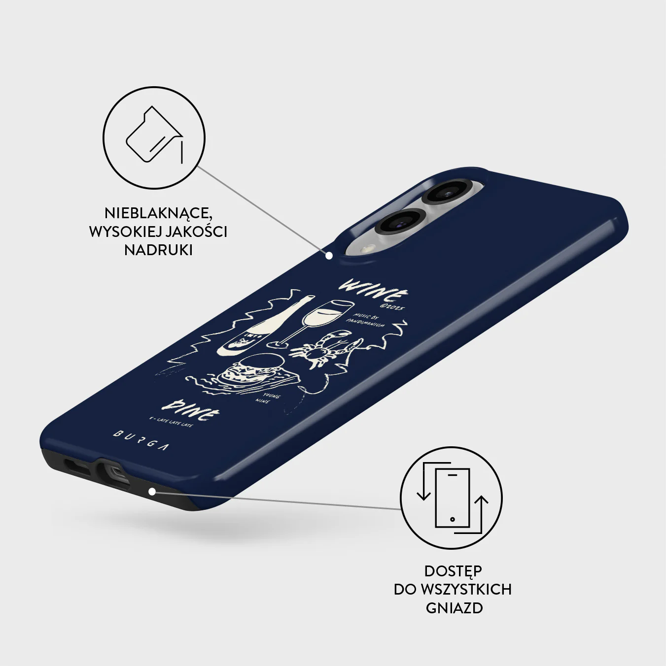 Wine & Dine - Samsung Galaxy S25 Edge Etui - Image 3
