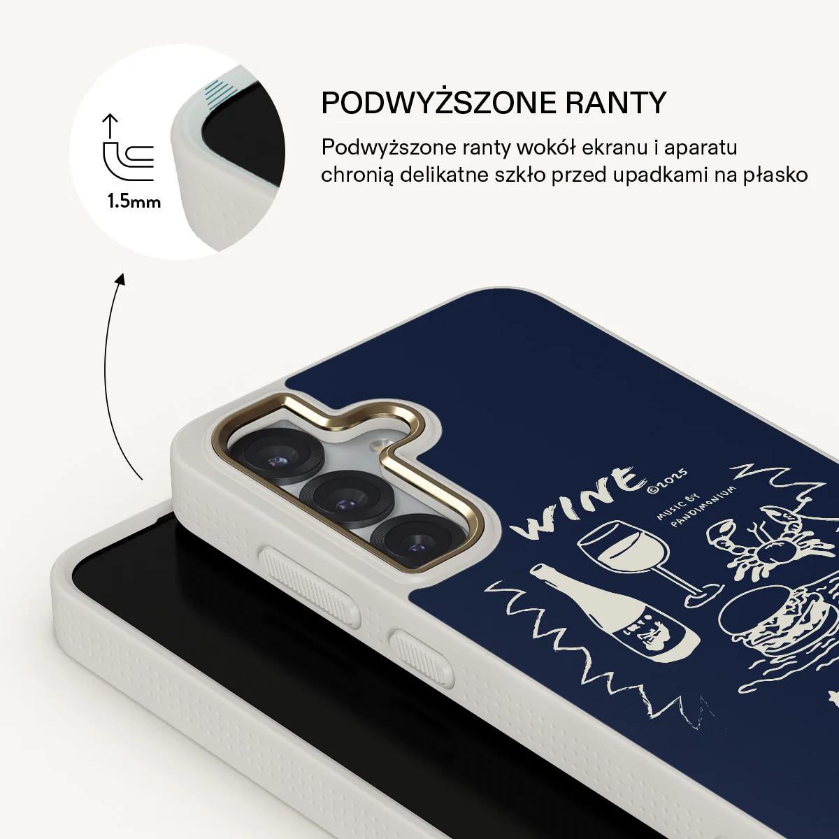 Wine & Dine - Samsung Galaxy S25 Etui - Image 22