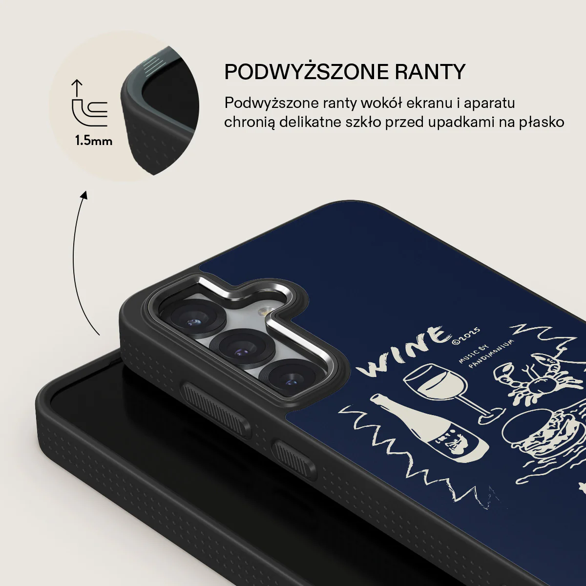 Wine & Dine - Samsung Galaxy S25 Plus Etui - Image 15