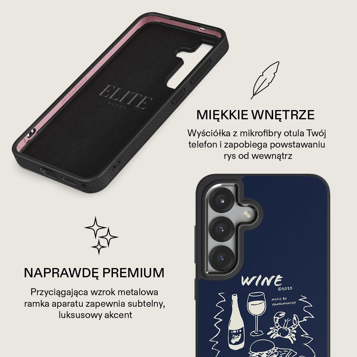 Wine & Dine - Samsung Galaxy S25 Plus Etui - Image 17