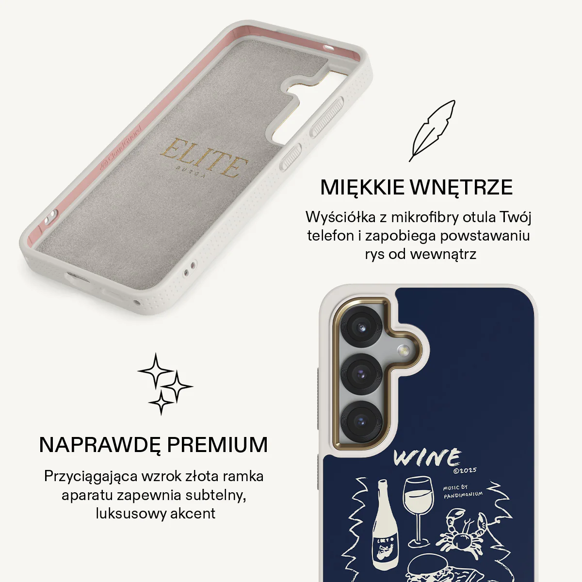 Wine & Dine - Samsung Galaxy S25 Plus Etui - Image 24
