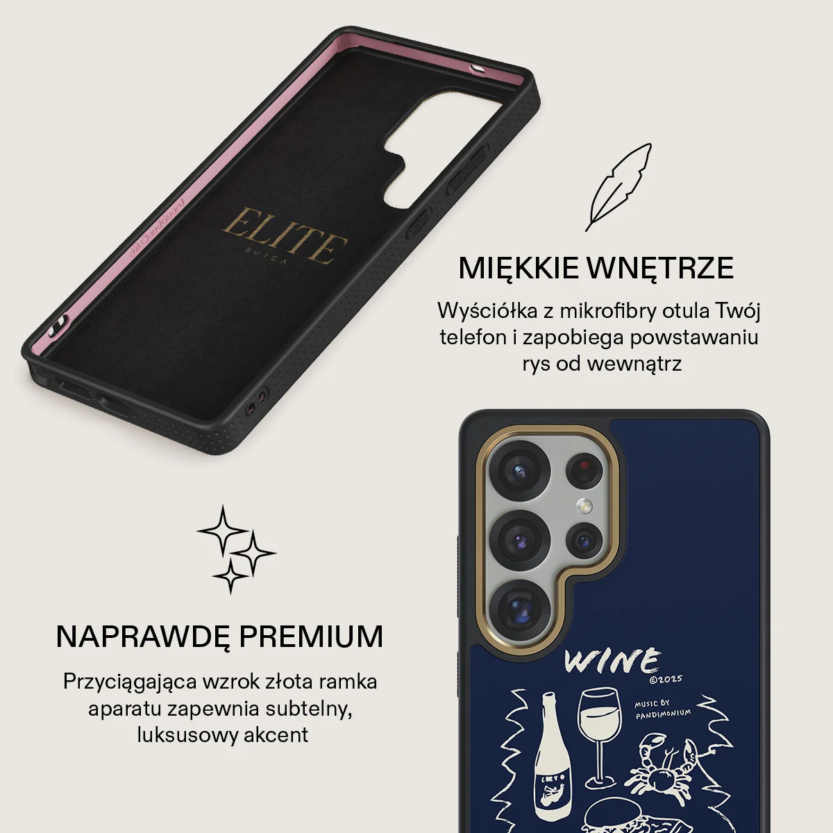 Wine & Dine - Samsung Galaxy S25 Ultra Etui - Image 10