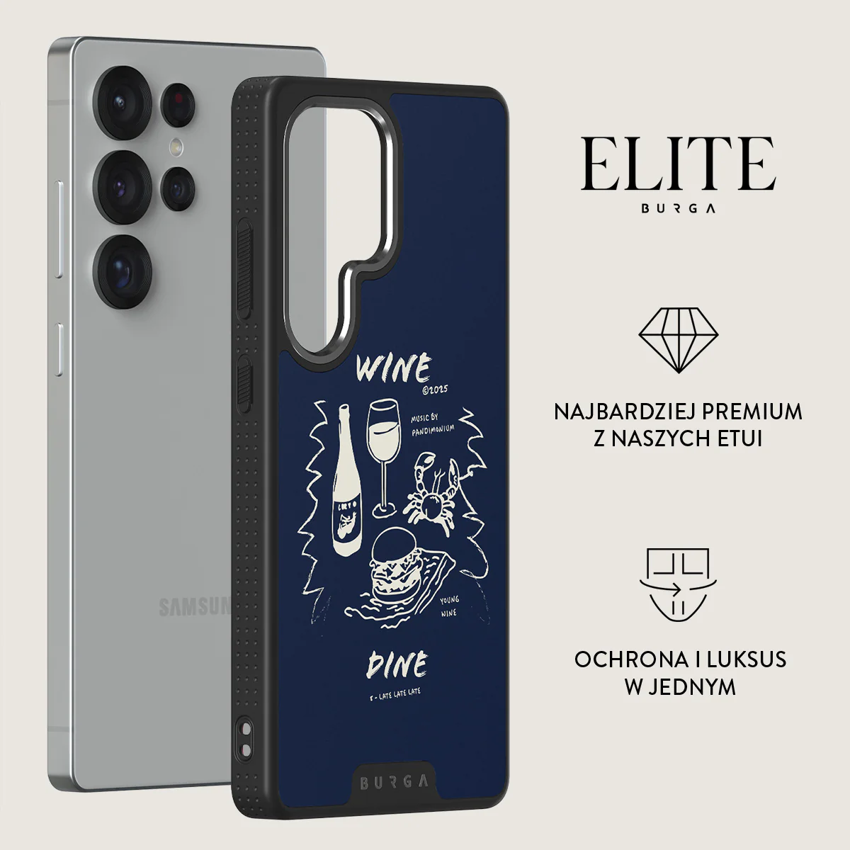 Wine & Dine - Samsung Galaxy S25 Ultra Etui - Image 13