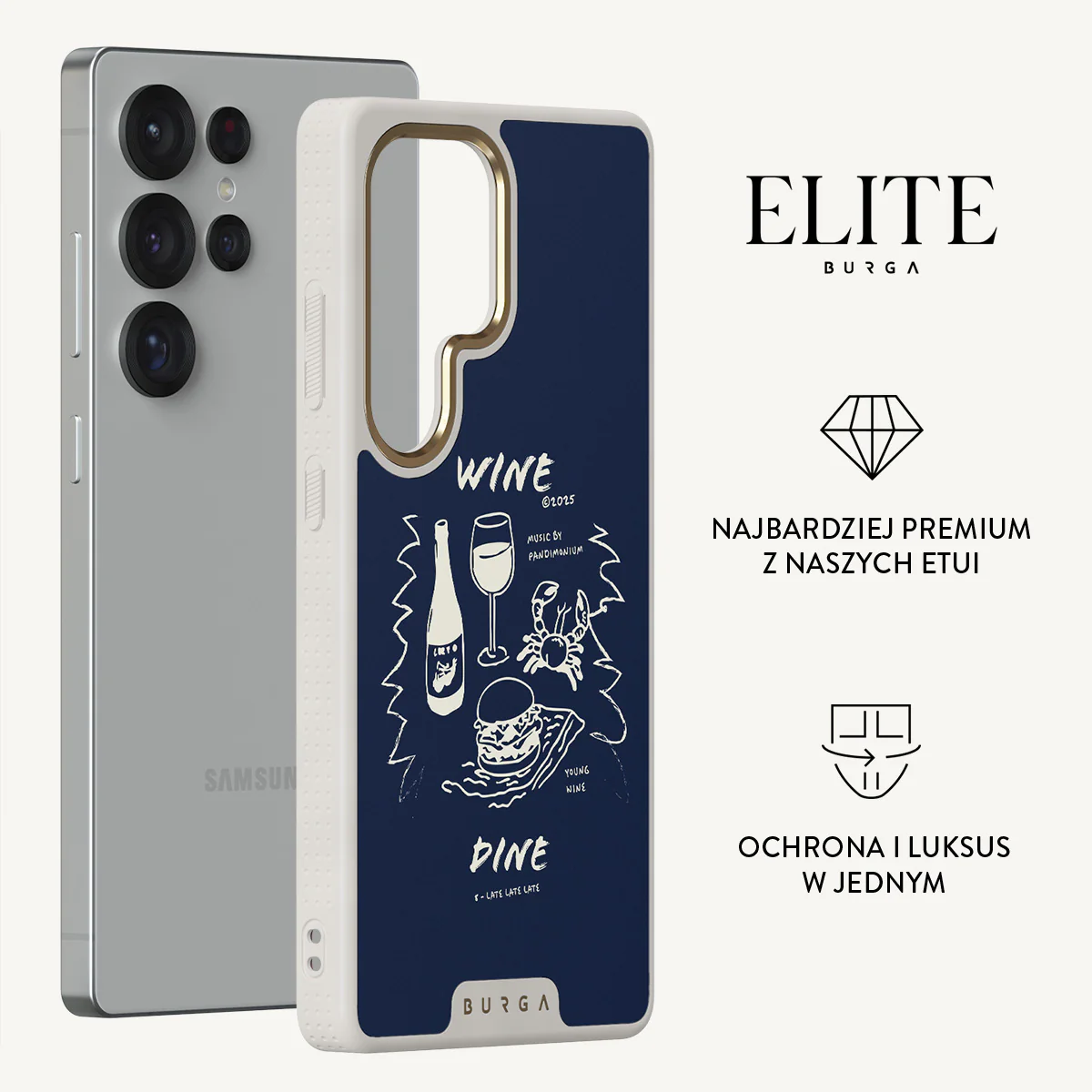 Wine & Dine - Samsung Galaxy S25 Ultra Etui - Image 20