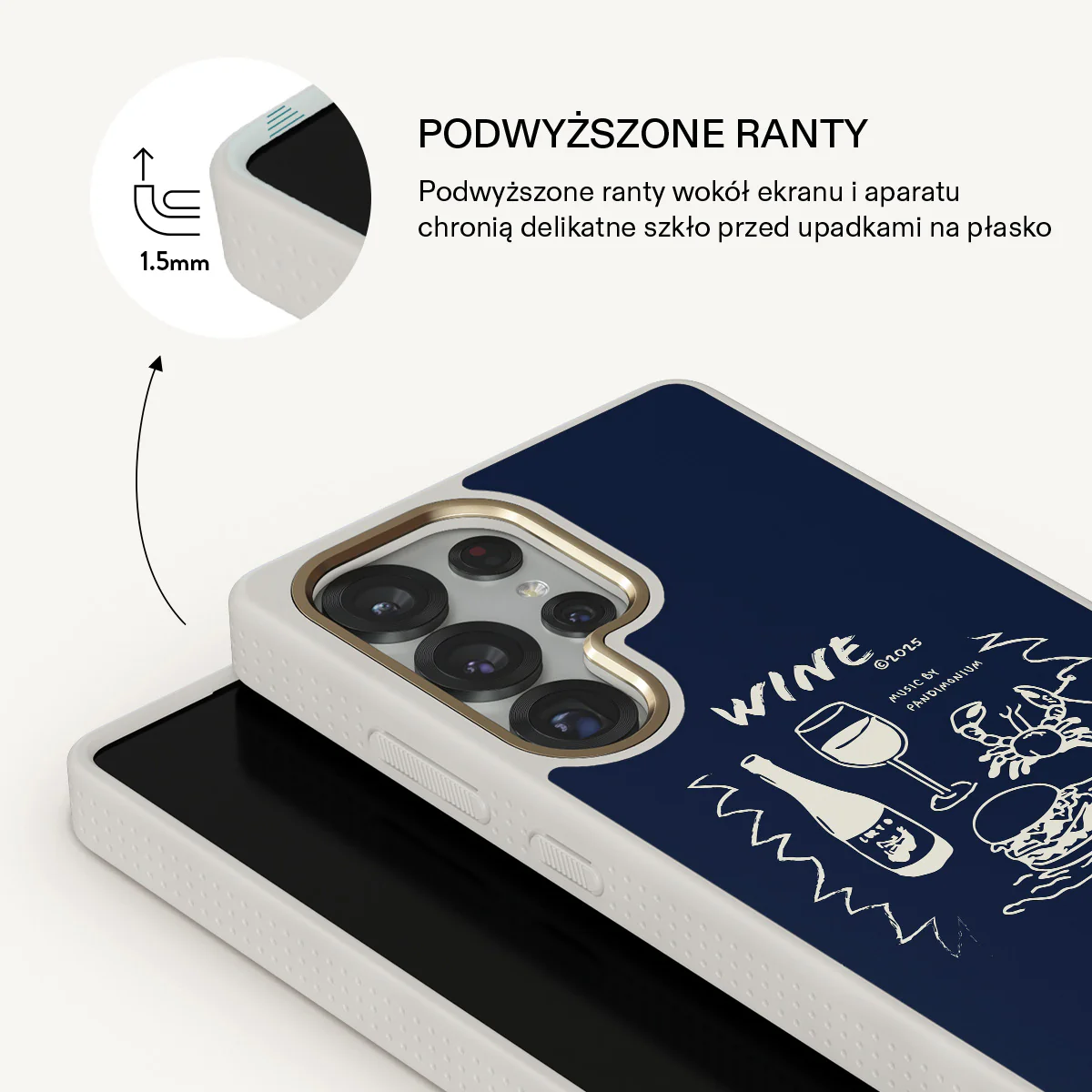 Wine & Dine - Samsung Galaxy S25 Ultra Etui - Image 22