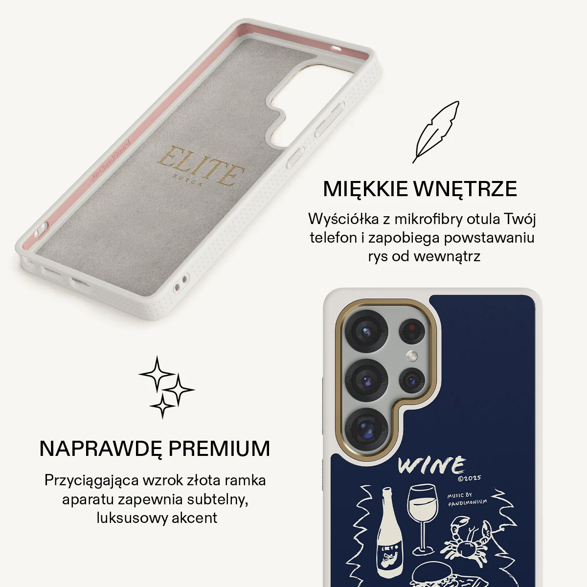 Wine & Dine - Samsung Galaxy S25 Ultra Etui - Image 24