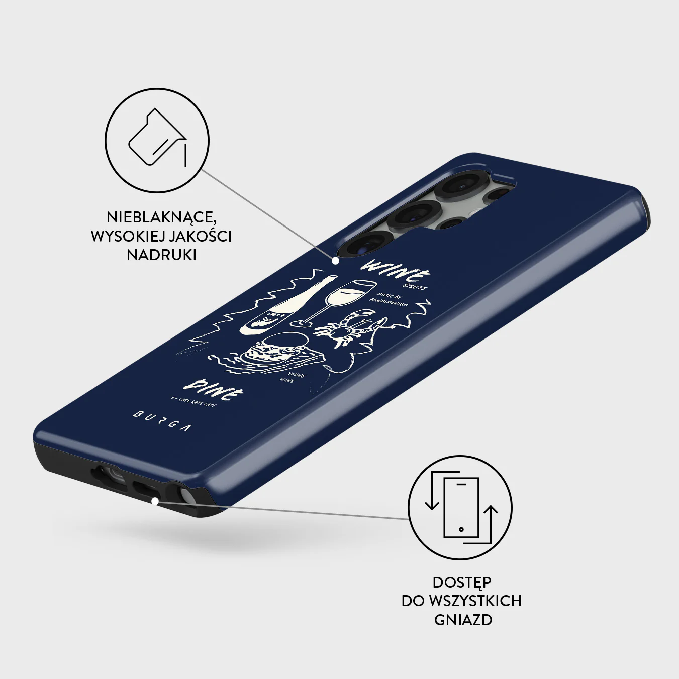 Wine & Dine - Samsung Galaxy S25 Ultra Etui - Image 3
