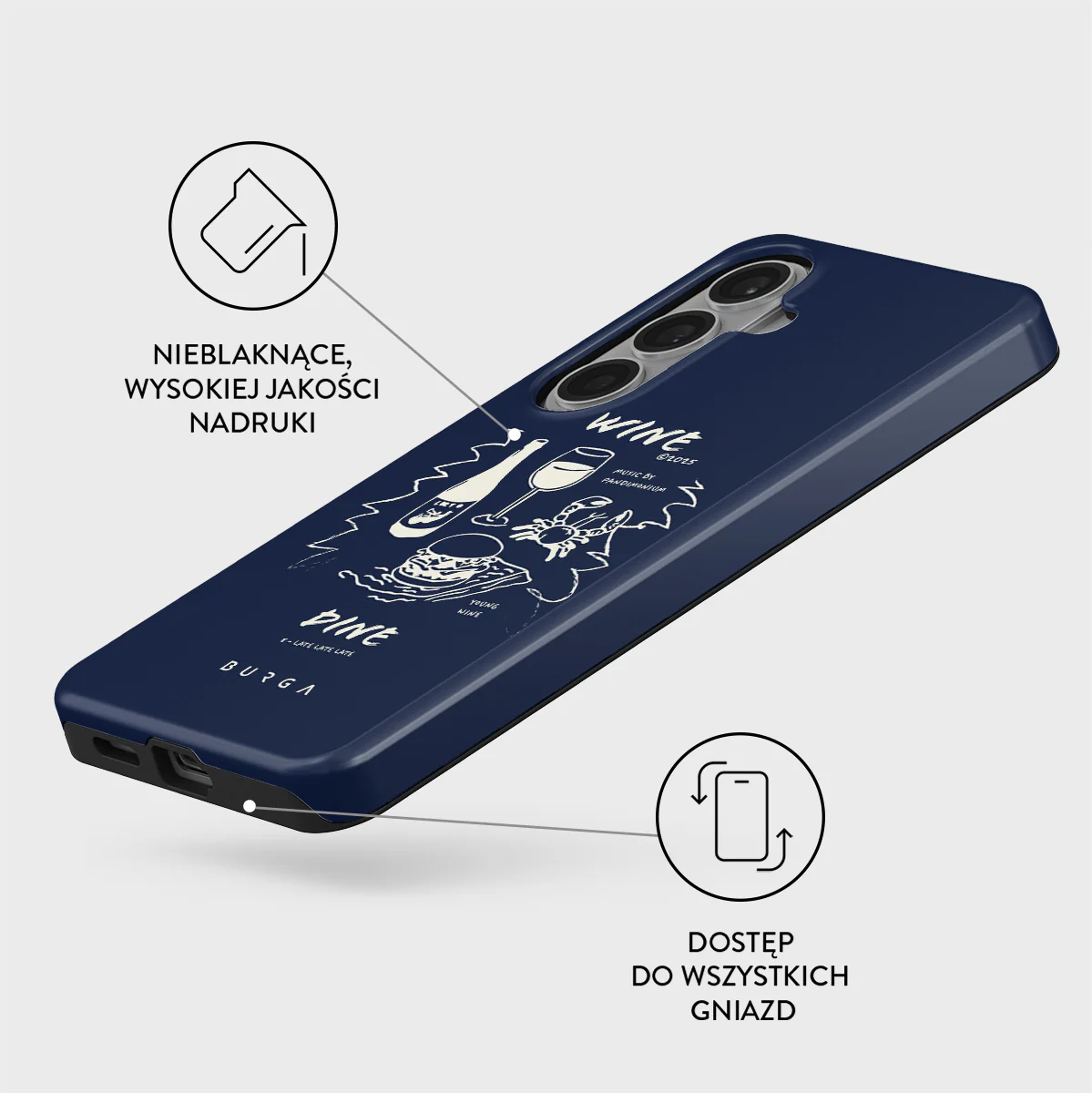 Wine & Dine - Samsung Galaxy S26 Plus Etui - Image 3