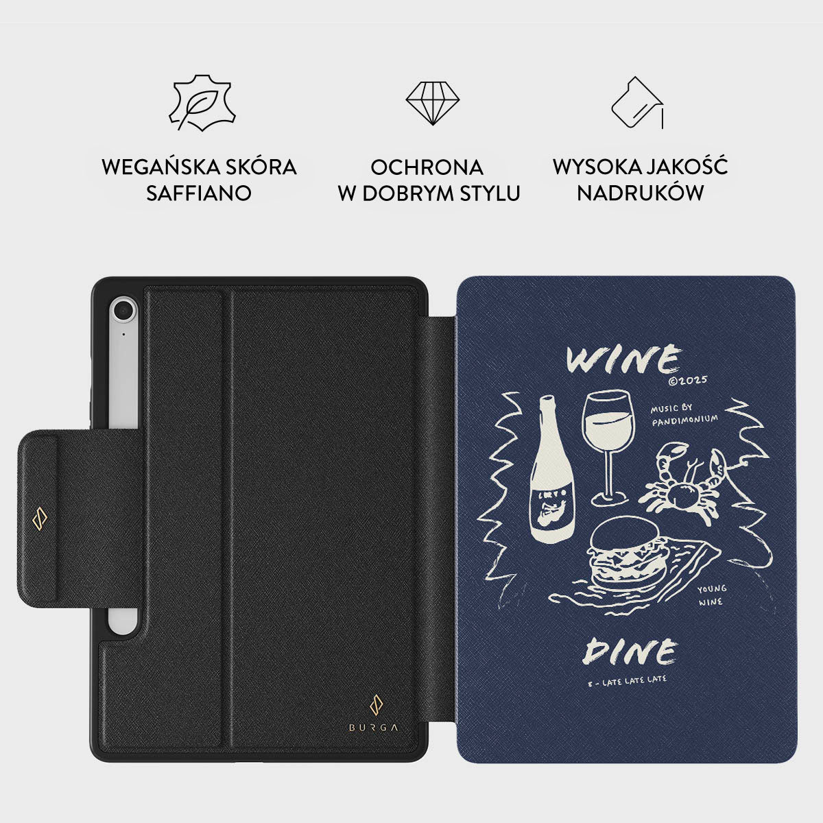 Wine & Dine - Etui na Samsung Galaxy Tab S10 FE - Image 2