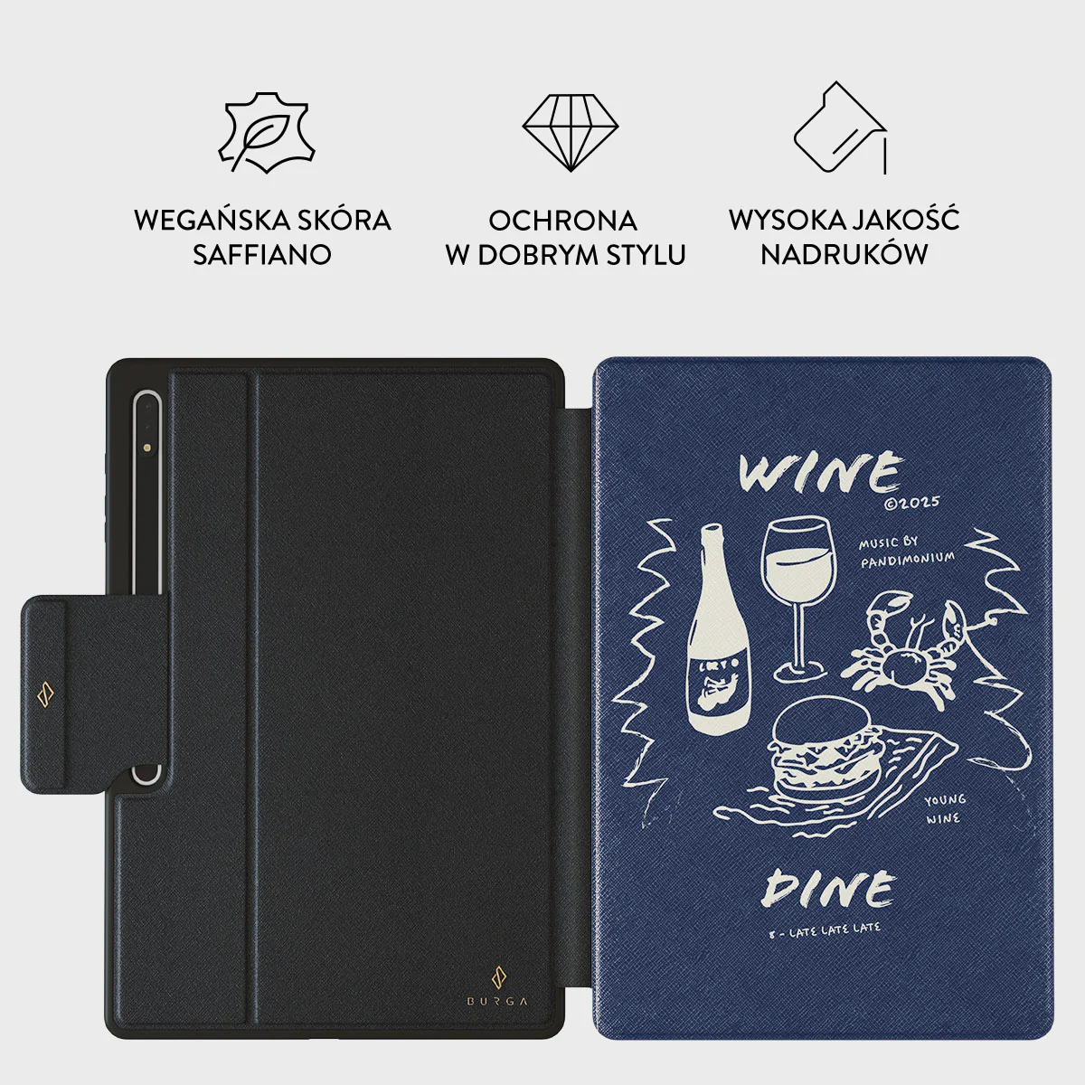 Wine & Dine - Etui na Samsung Galaxy Tab S9 Ultra - Image 2