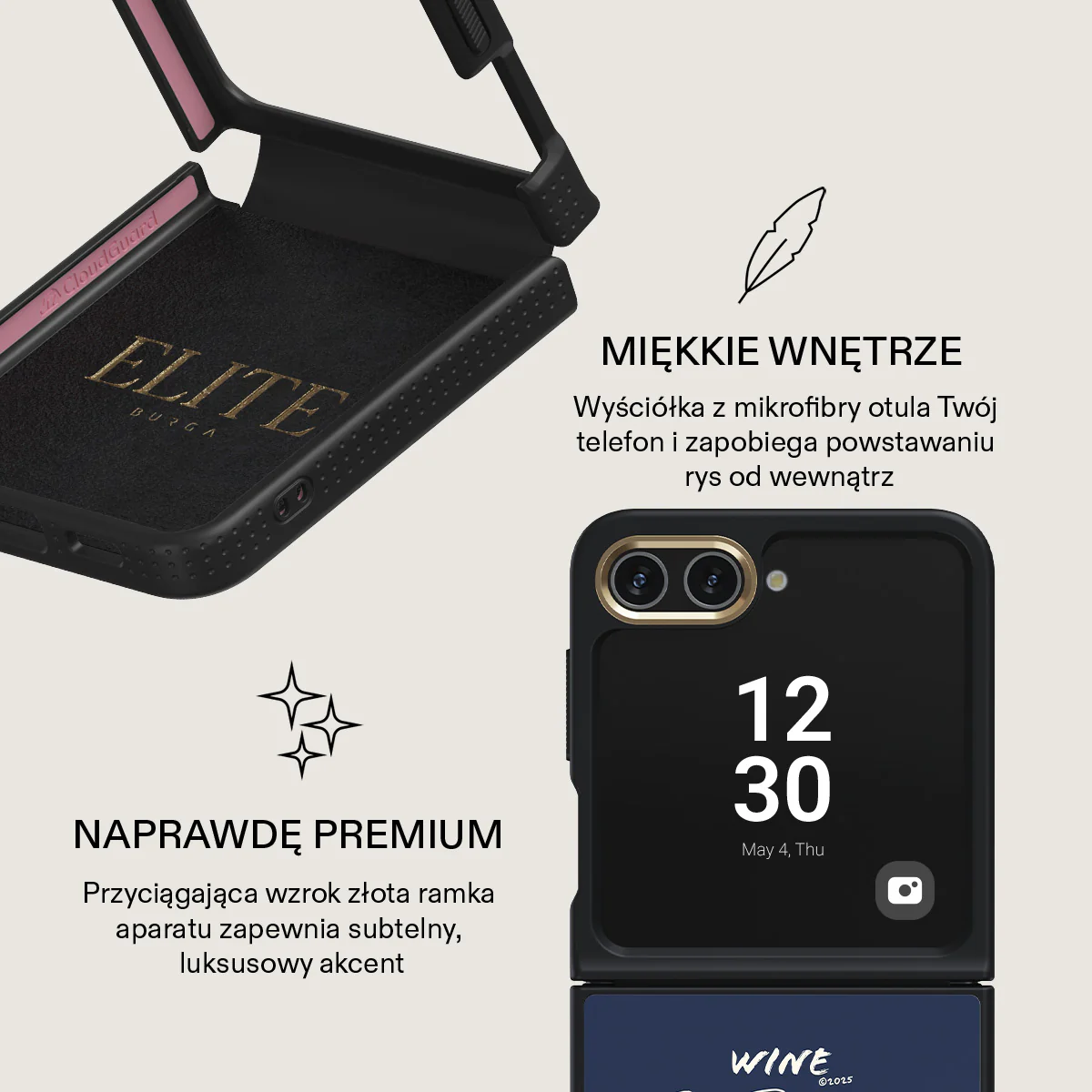 Wine & Dine - Samsung Galaxy Z Flip 5 Etui - Image 13