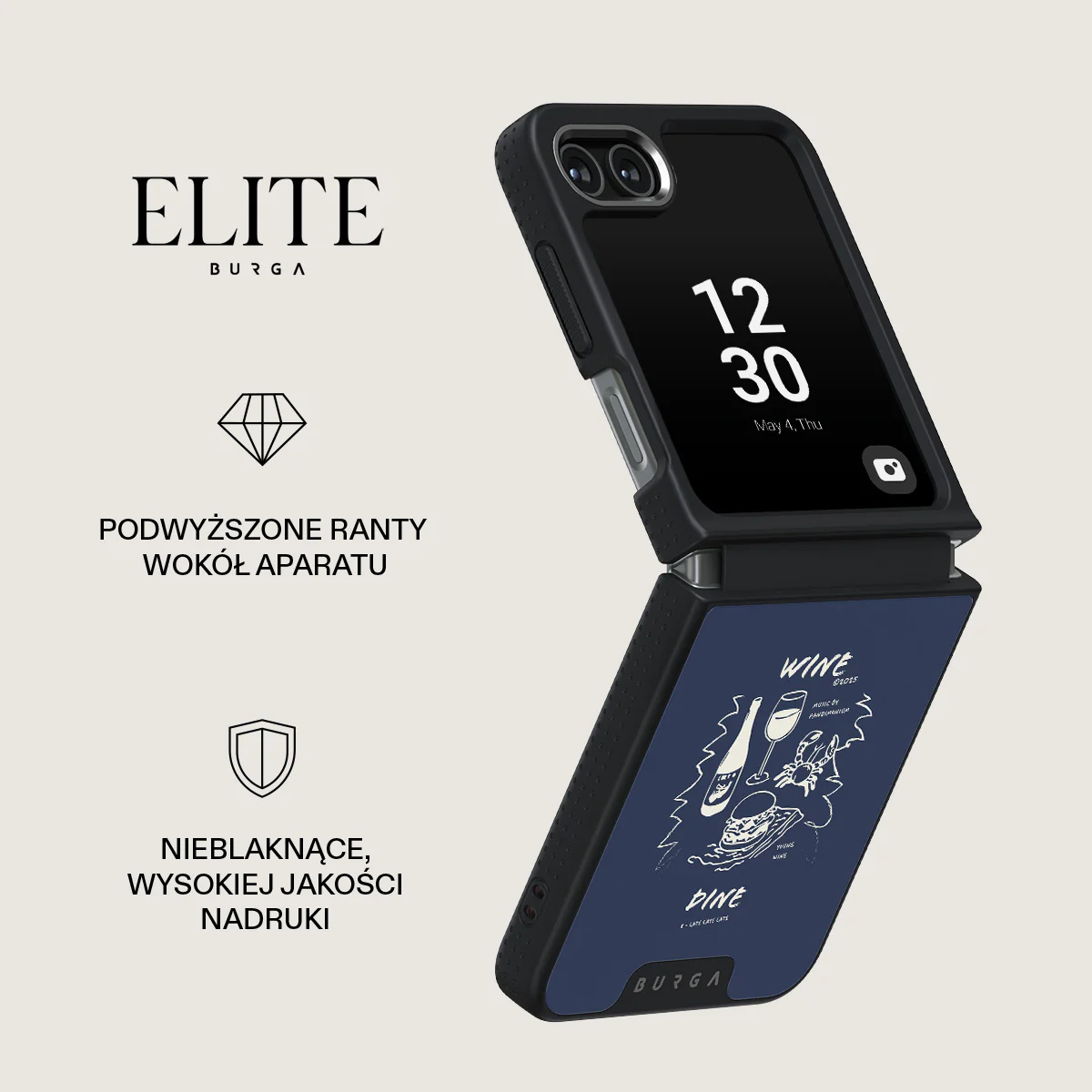 Wine & Dine - Samsung Galaxy Z Flip 5 Etui - Image 16