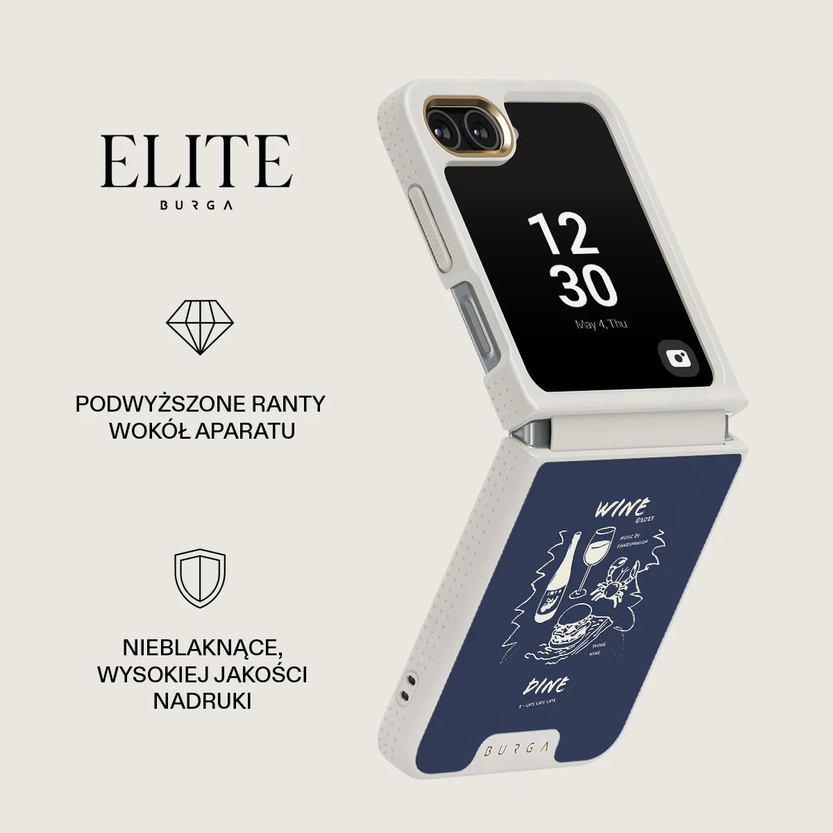 Wine & Dine - Samsung Galaxy Z Flip 5 Etui - Image 23