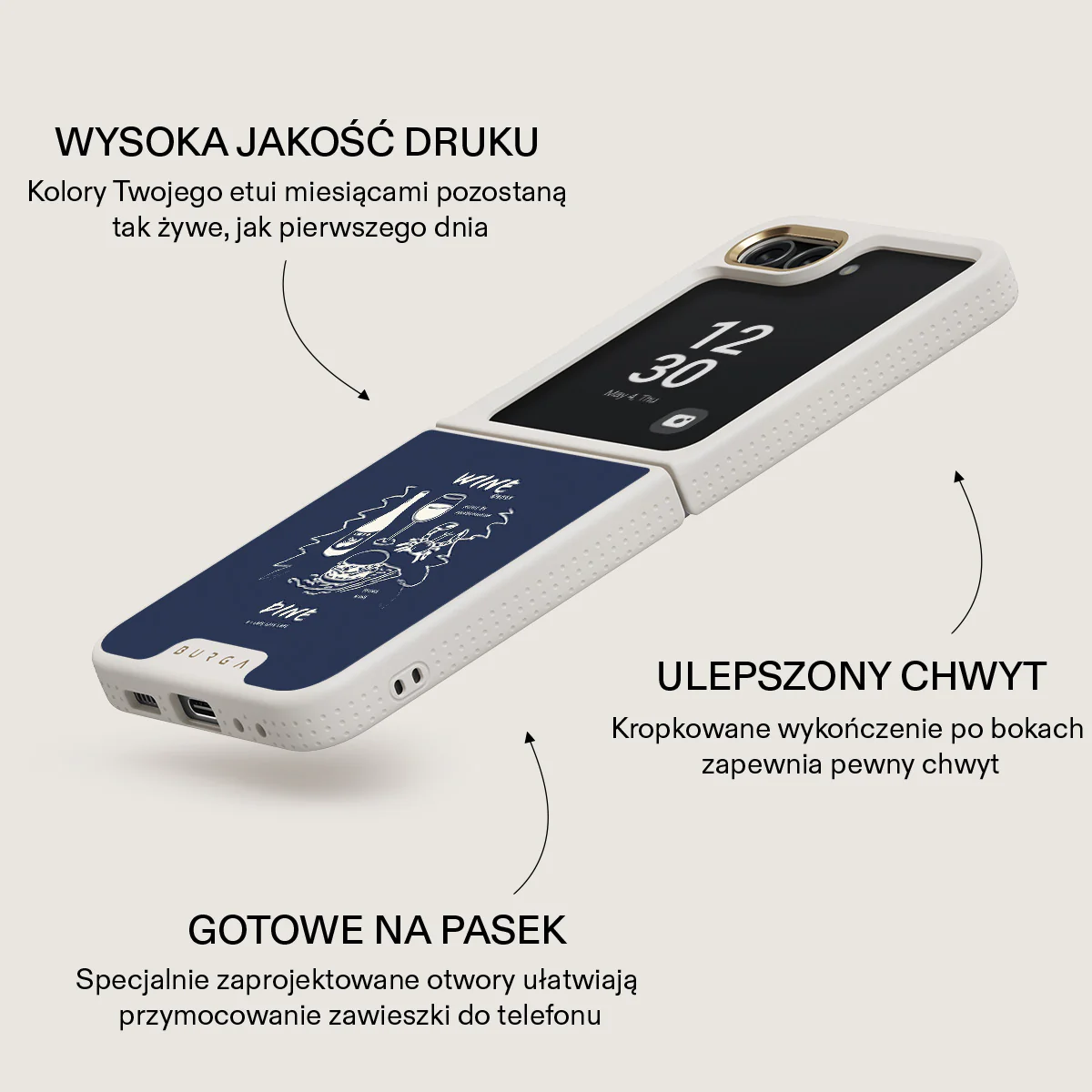 Wine & Dine - Samsung Galaxy Z Flip 5 Etui - Image 26