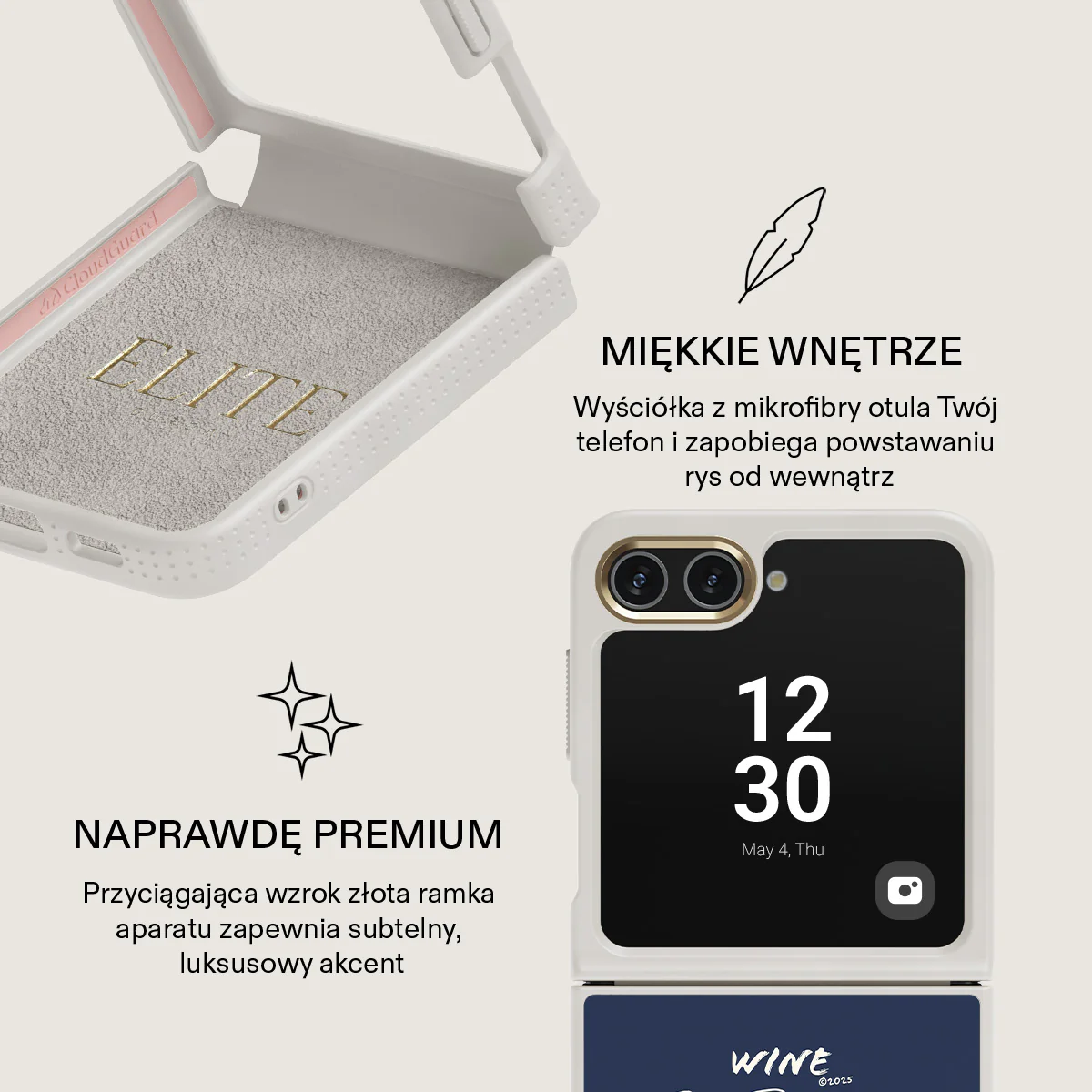 Wine & Dine - Samsung Galaxy Z Flip 5 Etui - Image 27