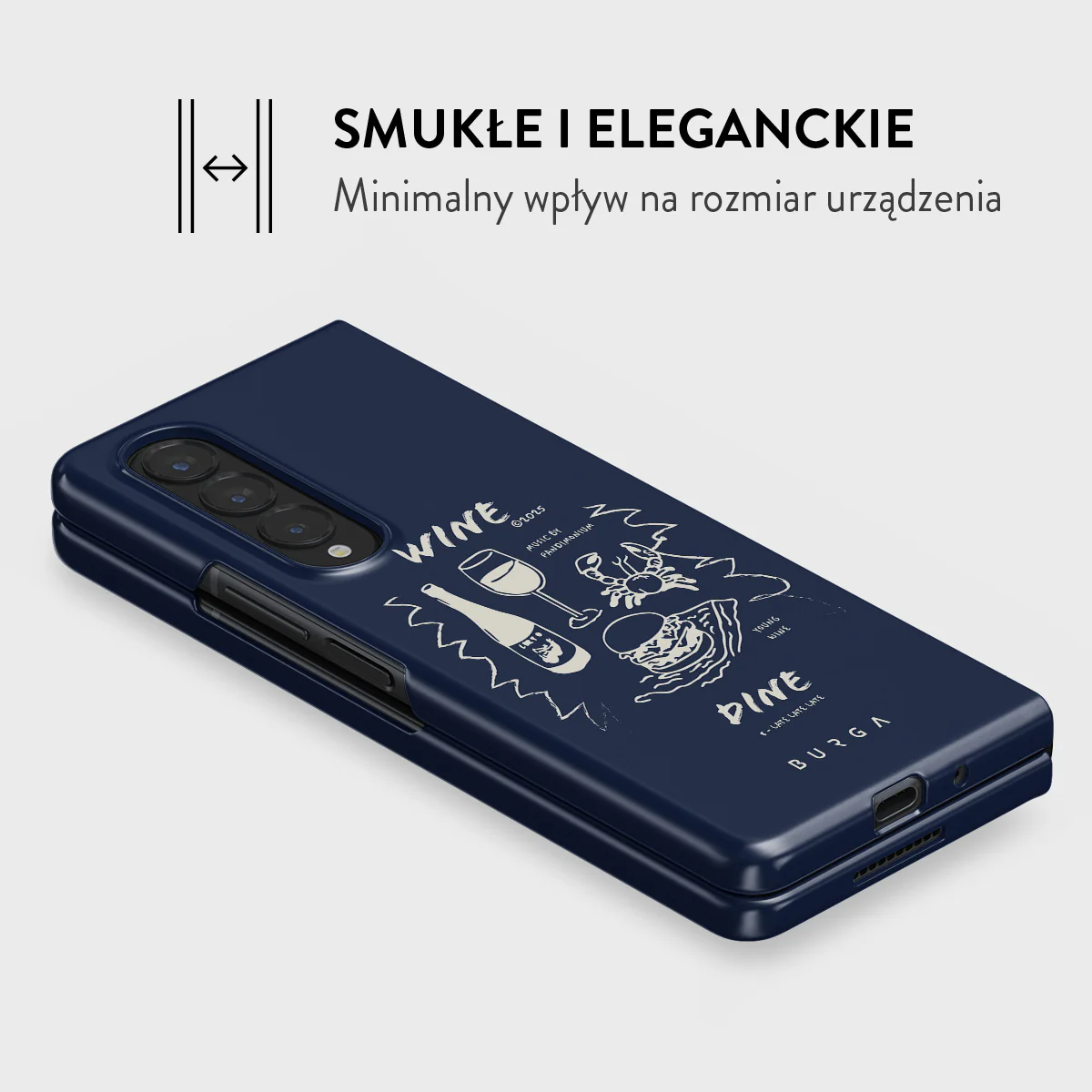 Wine & Dine - Samsung Galaxy Z Fold 4 Etui - Image 4