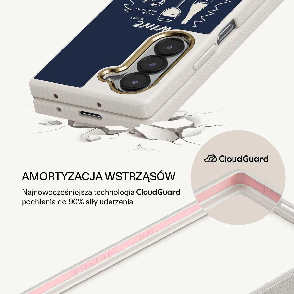 Wine & Dine - Samsung Galaxy Z Fold 6 Etui - Image 17