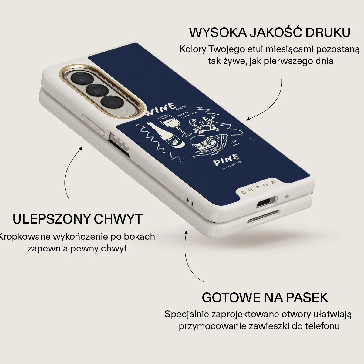 Wine & Dine - Samsung Galaxy Z Fold 6 Etui - Image 19